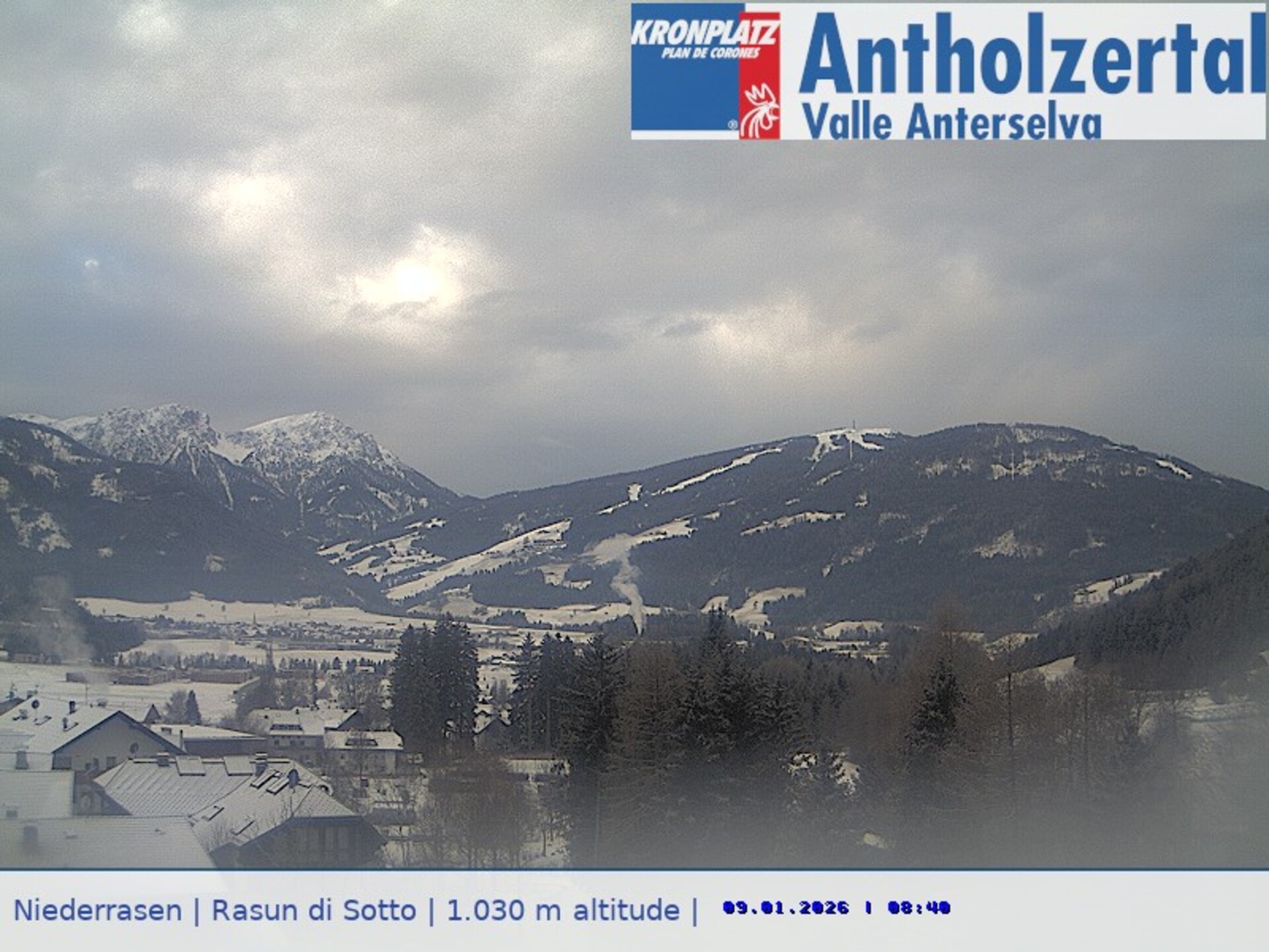 Archiv Foto Webcam Rasen-Antholz (Antholzertal, Südtirol)