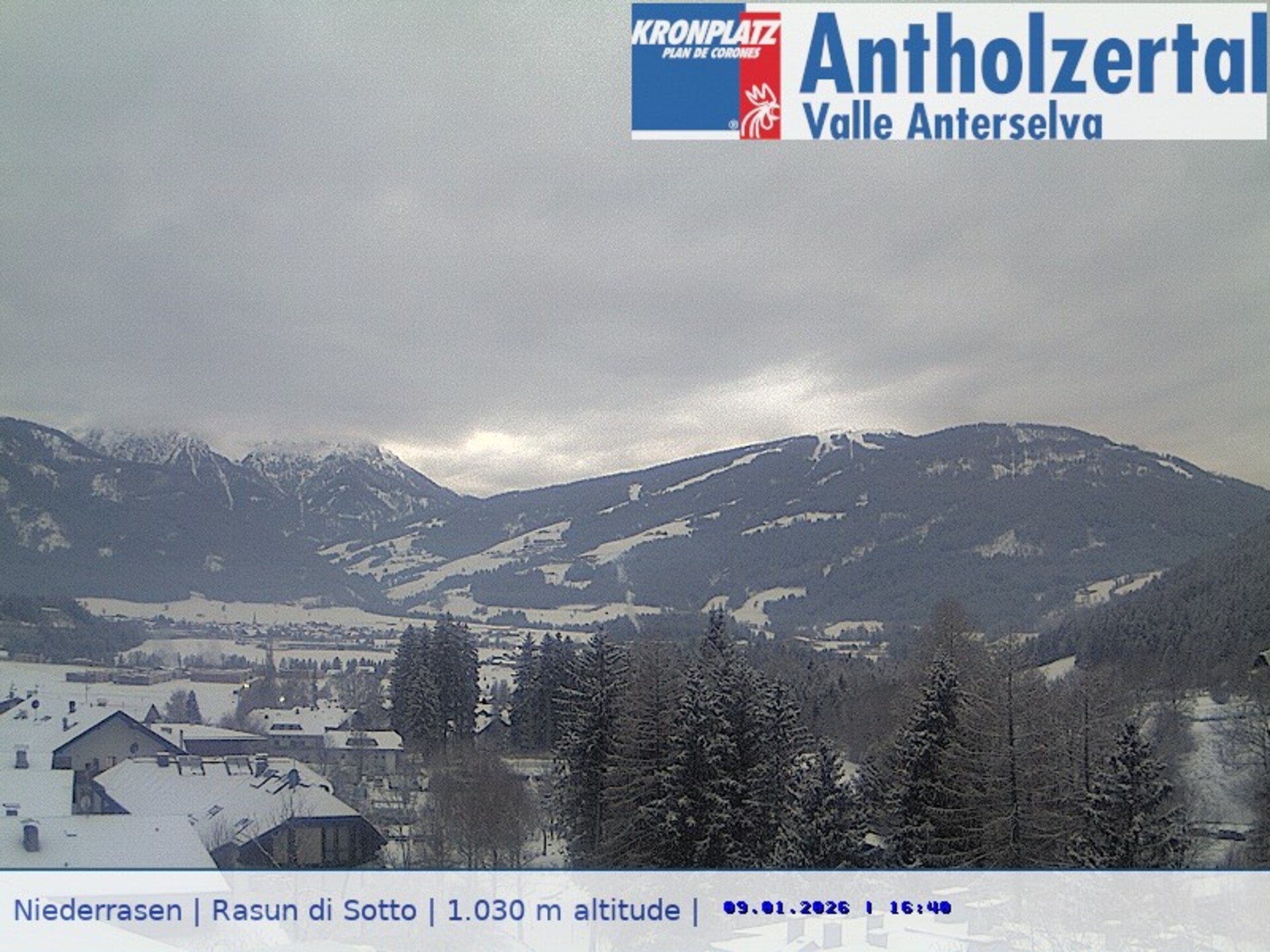 Archiv Foto Webcam Rasen-Antholz (Antholzertal, Südtirol)