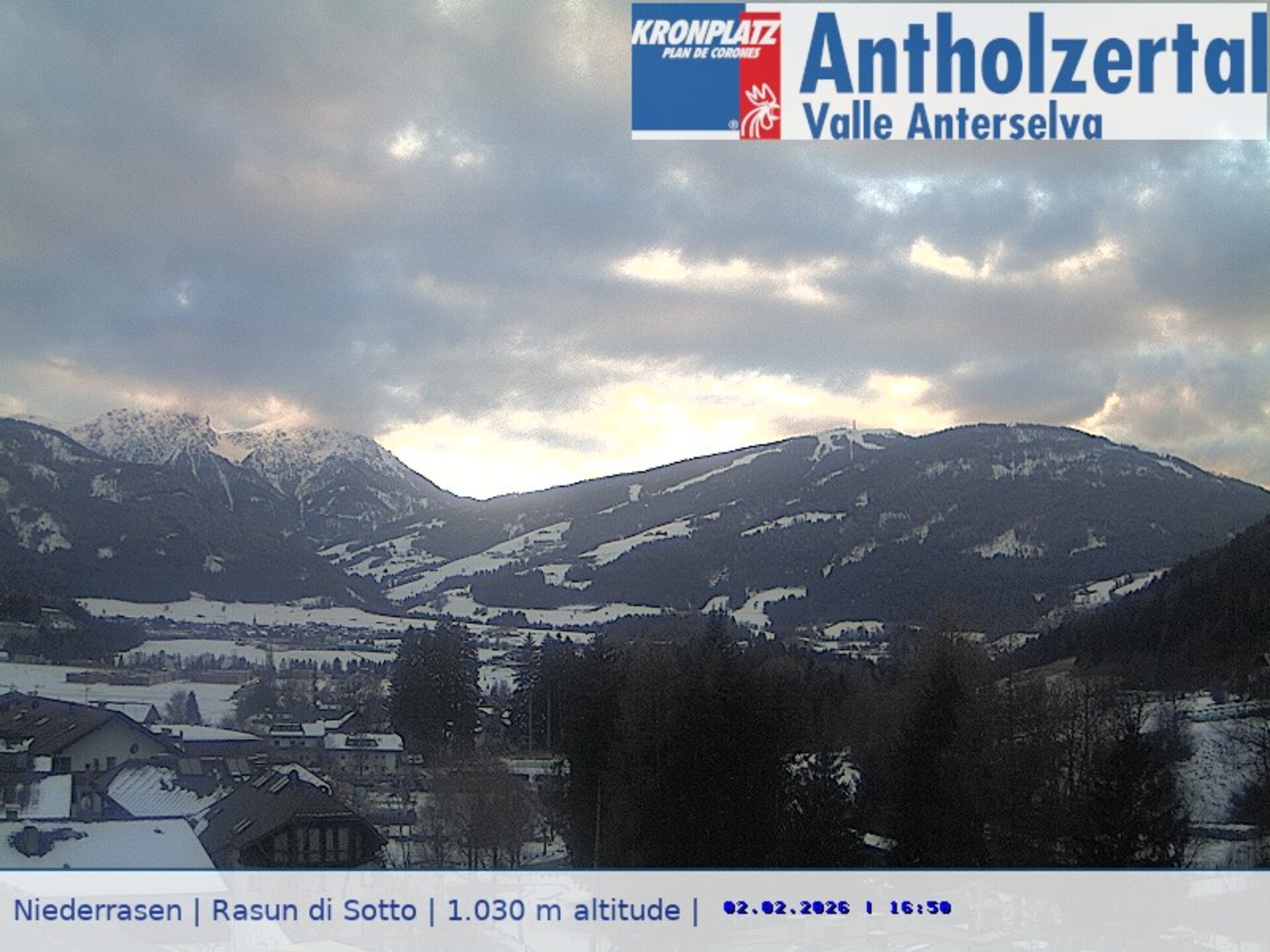 Archiv Foto Webcam Rasen-Antholz (Antholzertal, Südtirol)