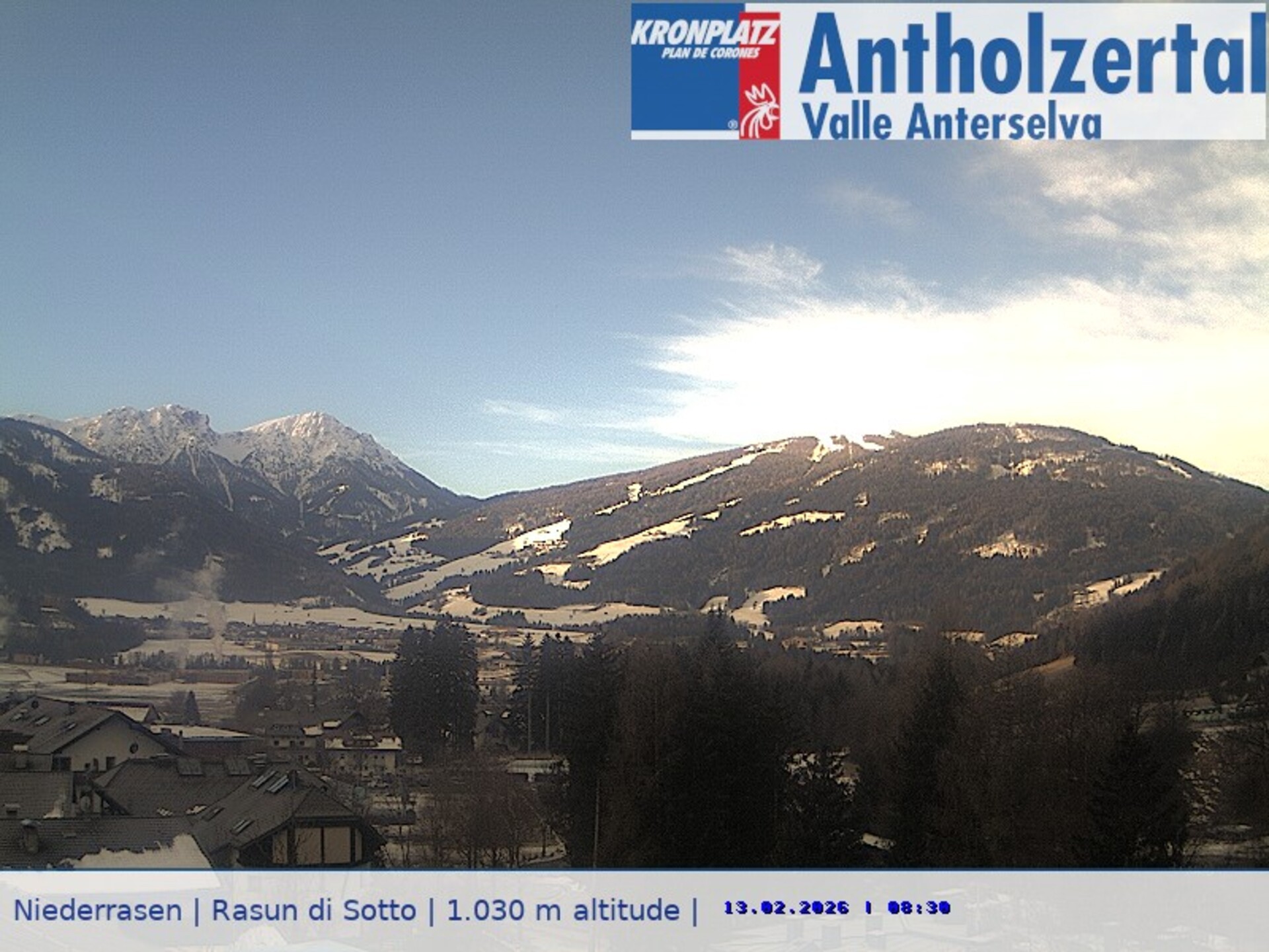 Archiv Foto Webcam Rasen-Antholz (Antholzertal, Südtirol)