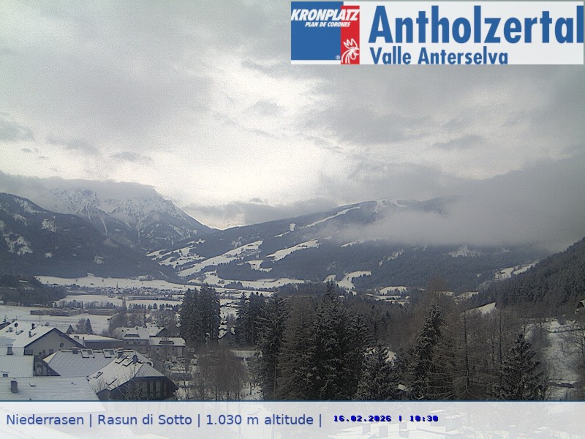 Archiv Foto Webcam Rasen-Antholz (Antholzertal, Südtirol)