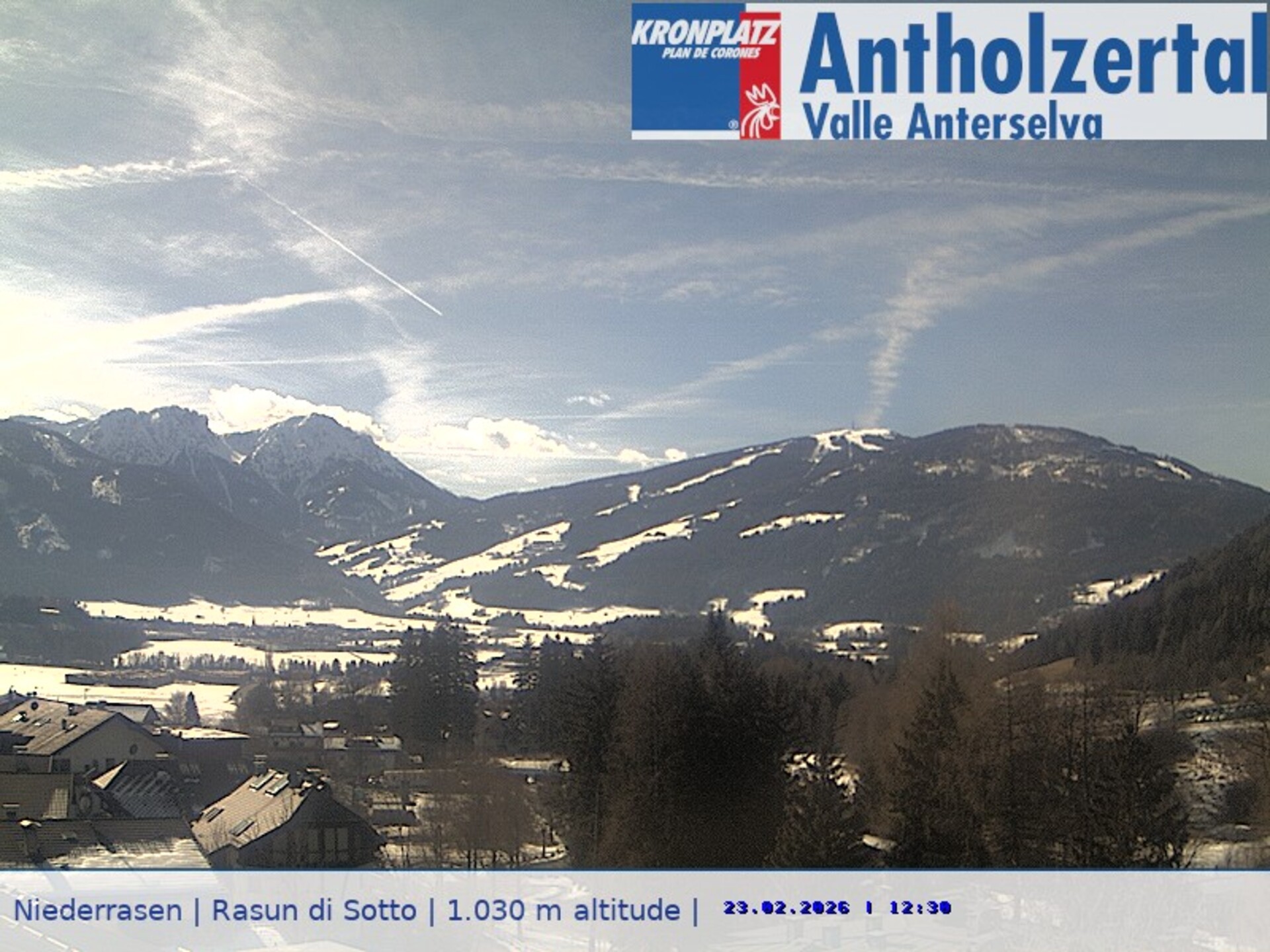 Archiv Foto Webcam Rasen-Antholz (Antholzertal, Südtirol)