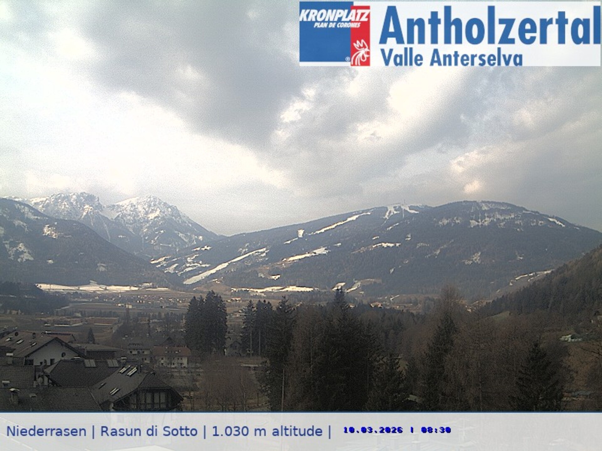 Archiv Foto Webcam Rasen-Antholz (Antholzertal, Südtirol)