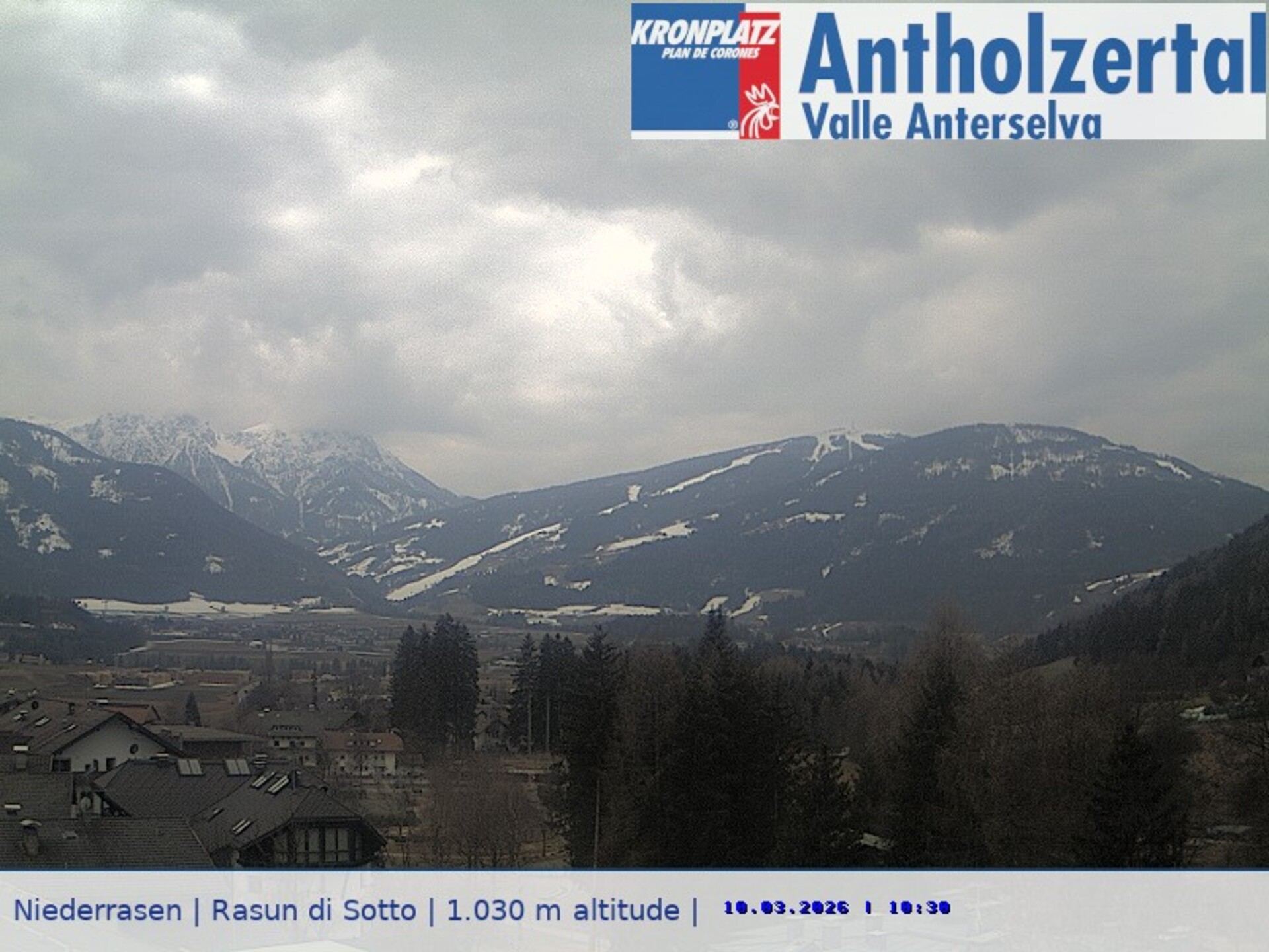 Archiv Foto Webcam Rasen-Antholz (Antholzertal, Südtirol)