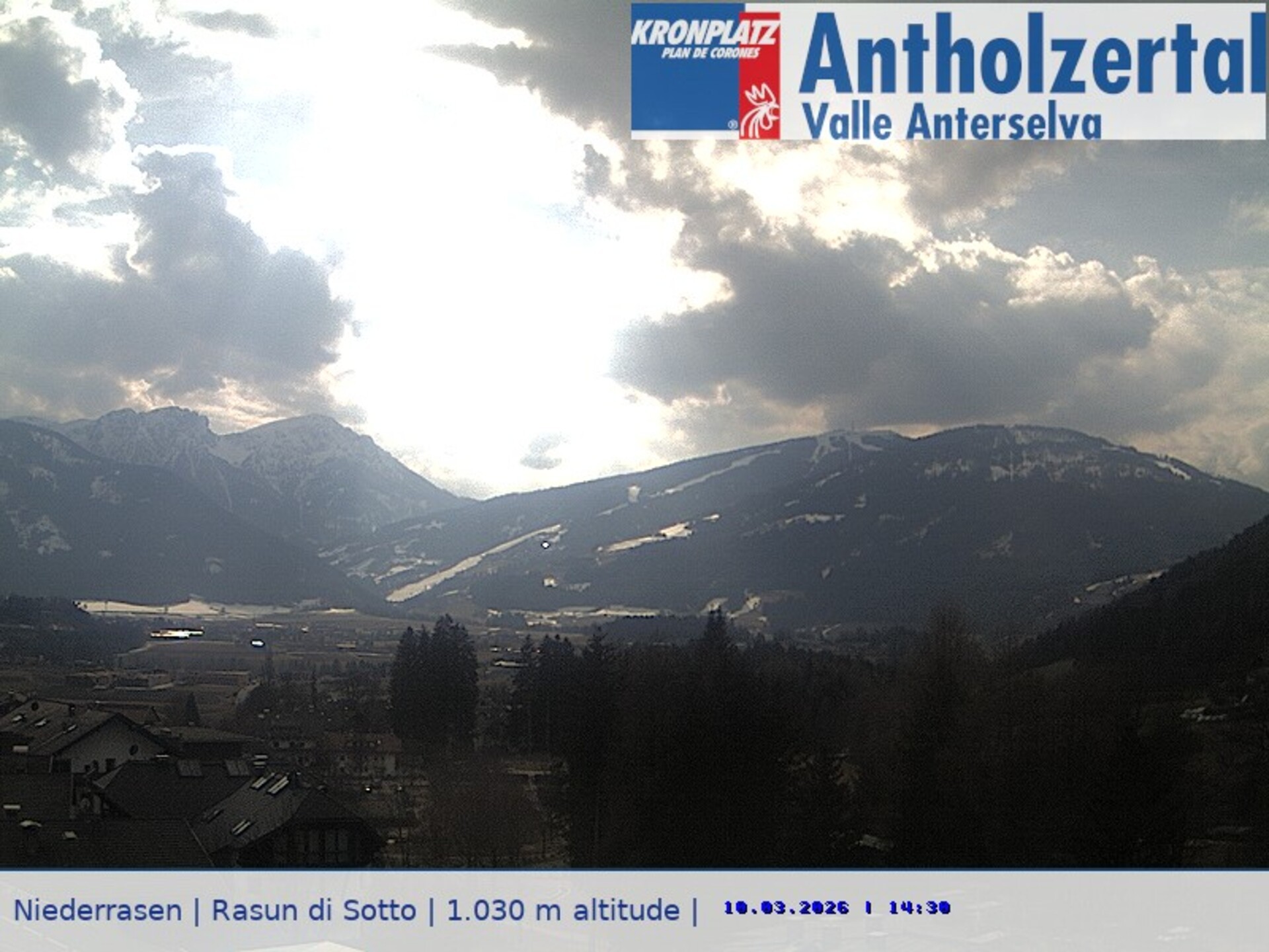 Archiv Foto Webcam Rasen-Antholz (Antholzertal, Südtirol)
