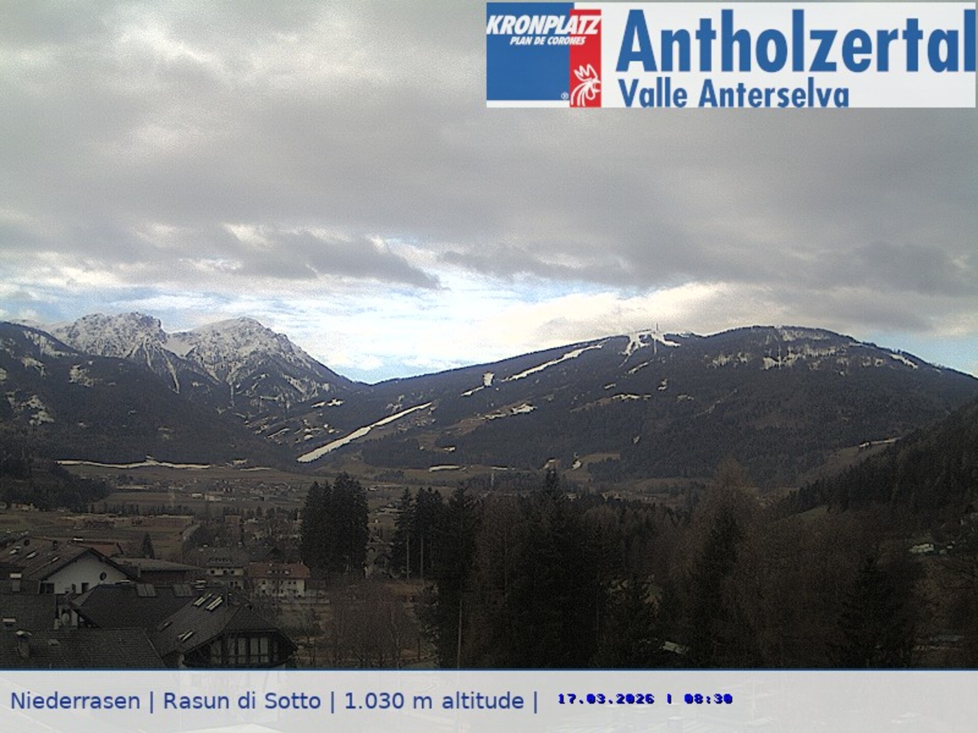 Archiv Foto Webcam Rasen-Antholz (Antholzertal, Südtirol)