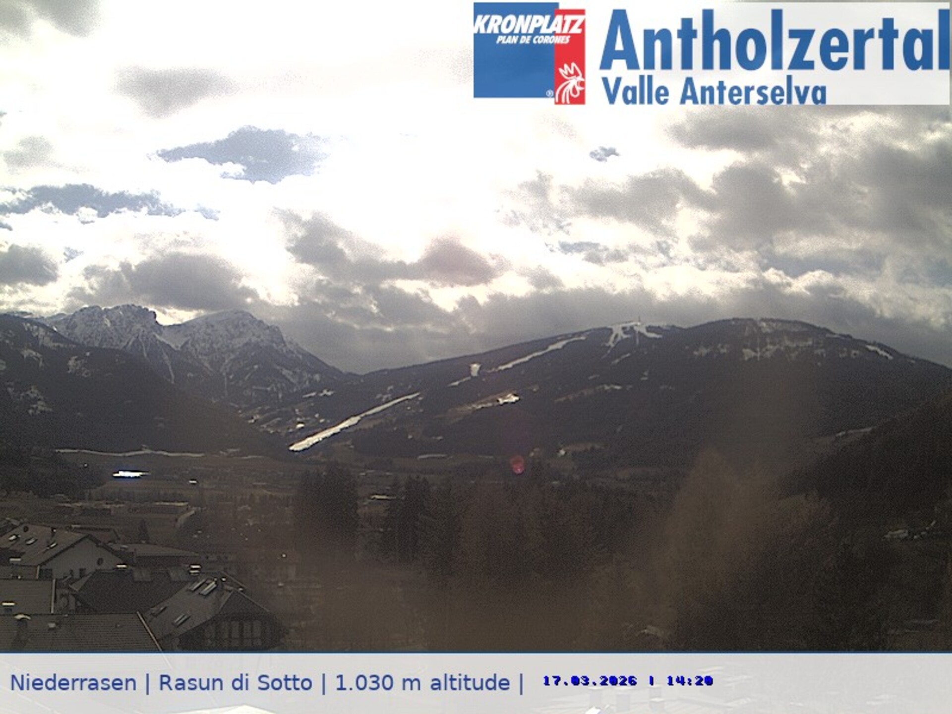 Archiv Foto Webcam Rasen-Antholz (Antholzertal, Südtirol)