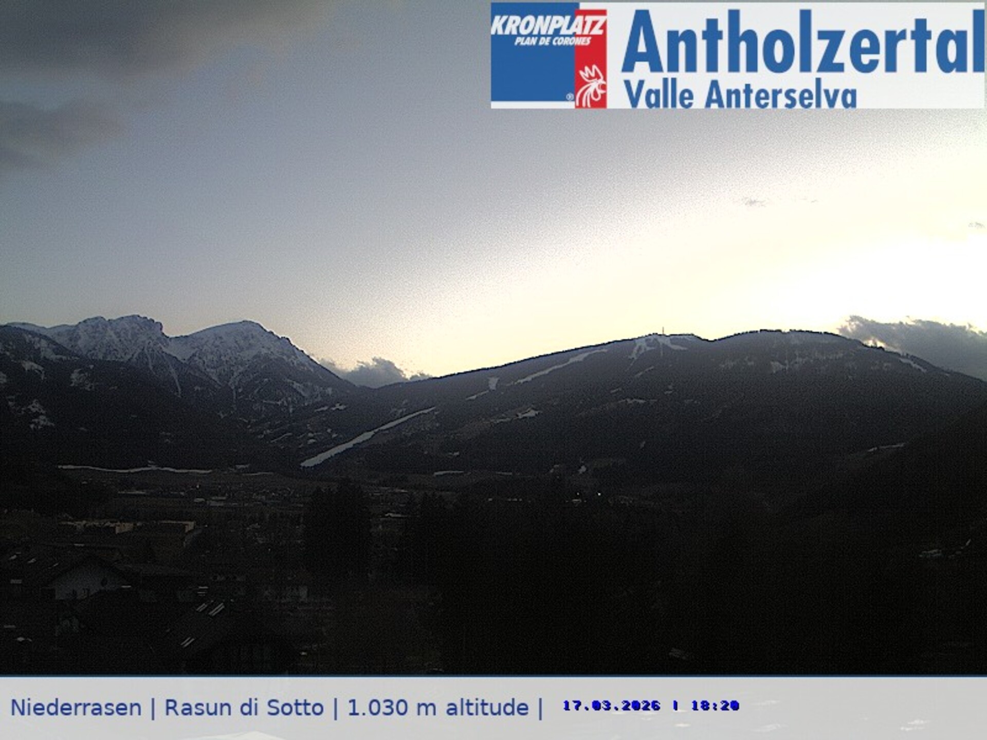 Archiv Foto Webcam Rasen-Antholz (Antholzertal, Südtirol)