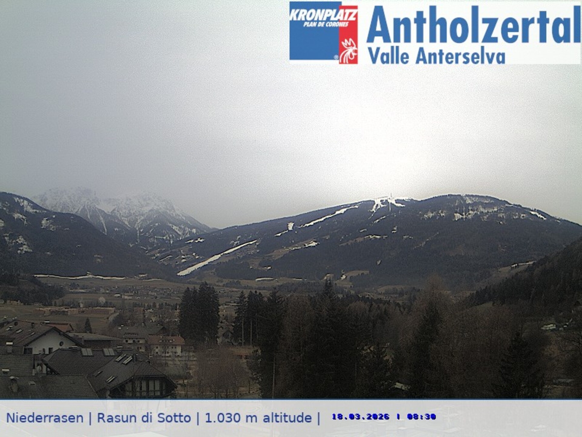 Archiv Foto Webcam Rasen-Antholz (Antholzertal, Südtirol)