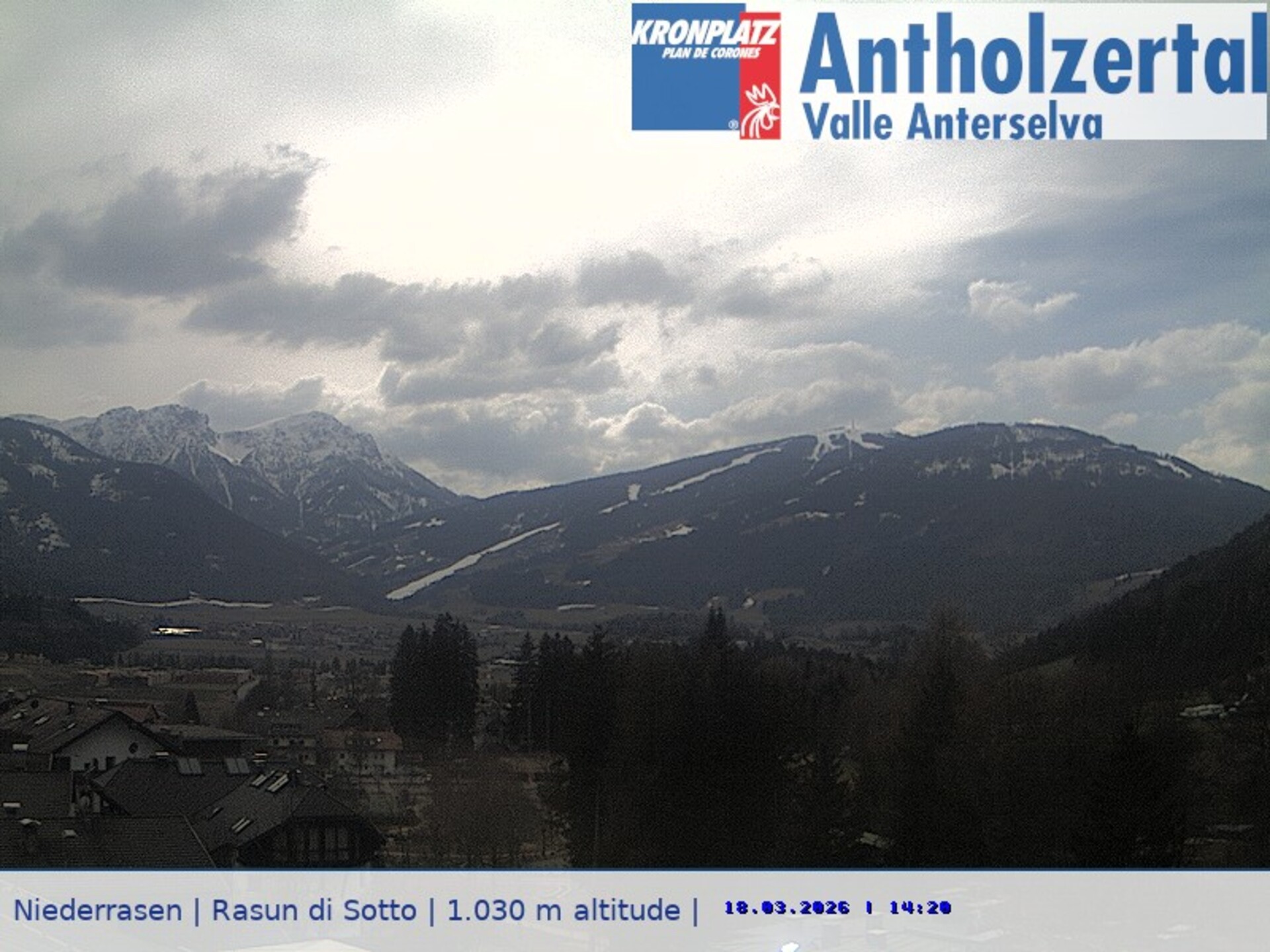 Archiv Foto Webcam Rasen-Antholz (Antholzertal, Südtirol)