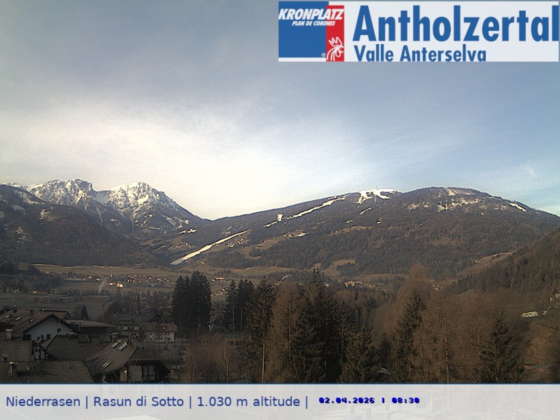 Archiv Foto Webcam Rasen-Antholz (Antholzertal, Südtirol)