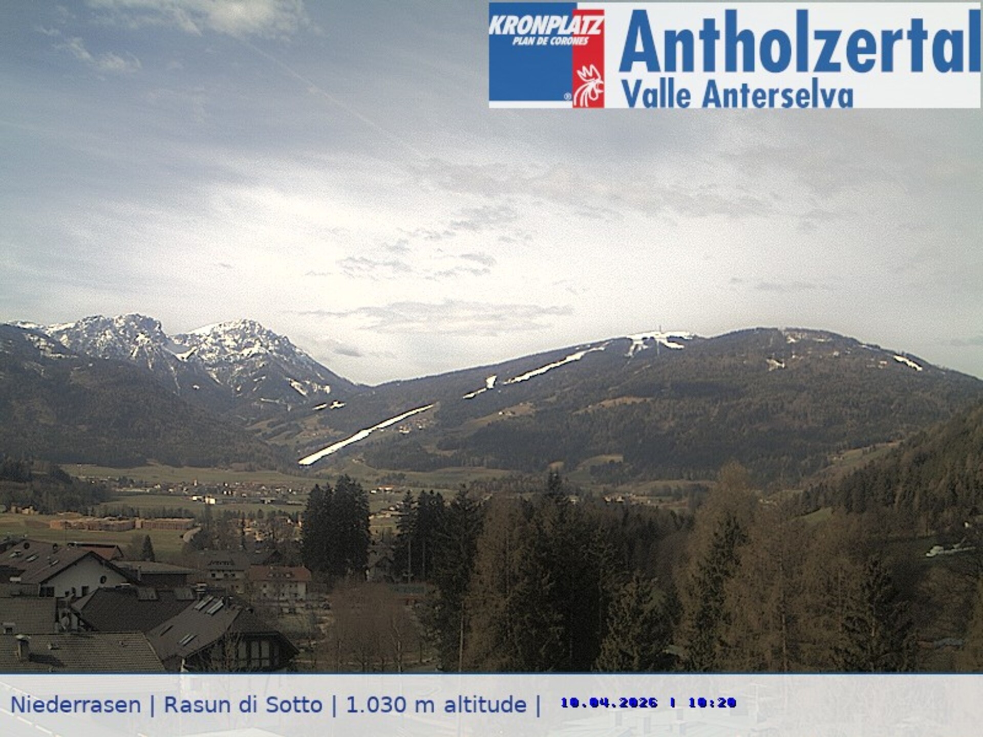 Archiv Foto Webcam Rasen-Antholz (Antholzertal, Südtirol)
