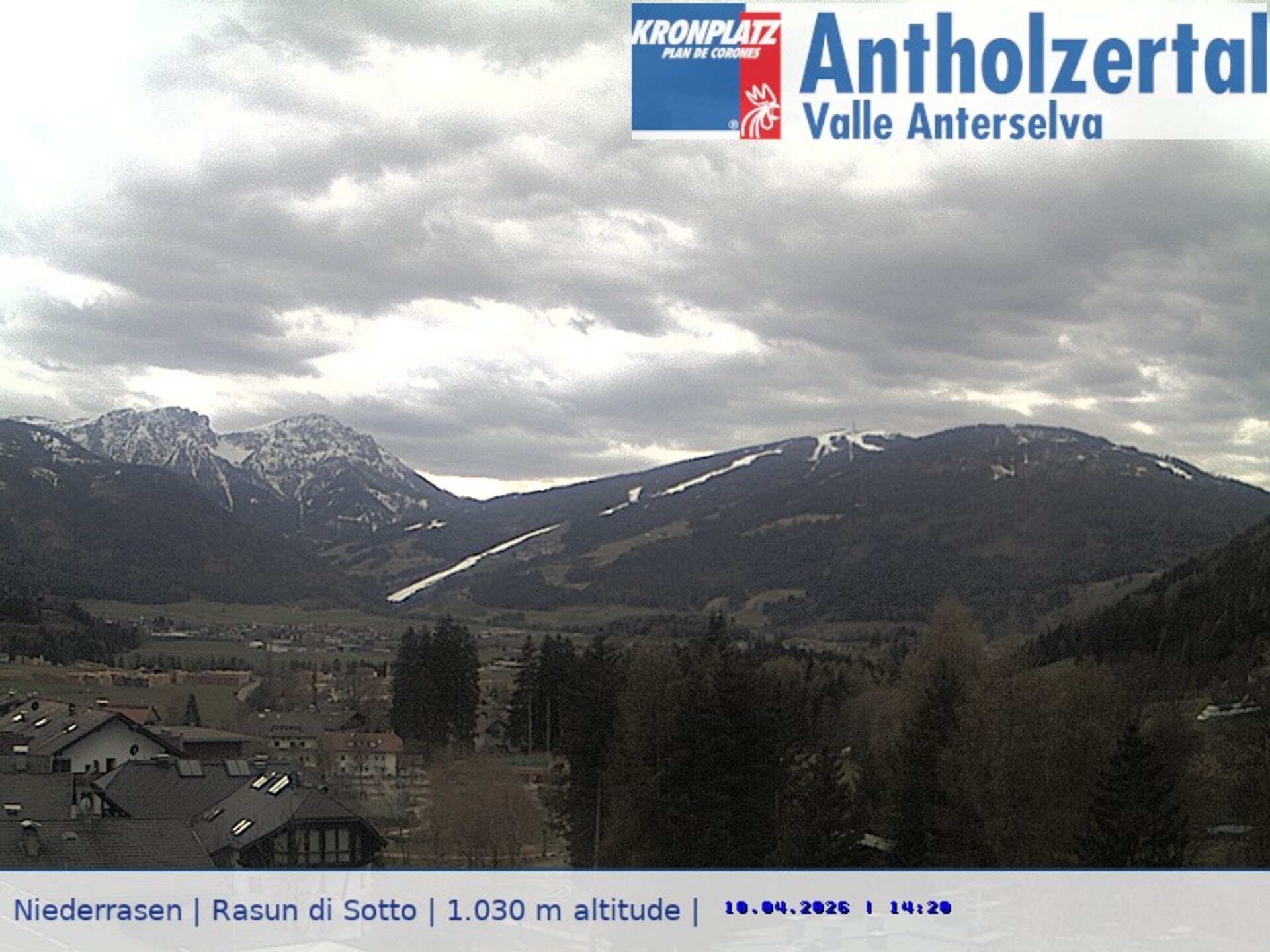 Archiv Foto Webcam Rasen-Antholz (Antholzertal, Südtirol)
