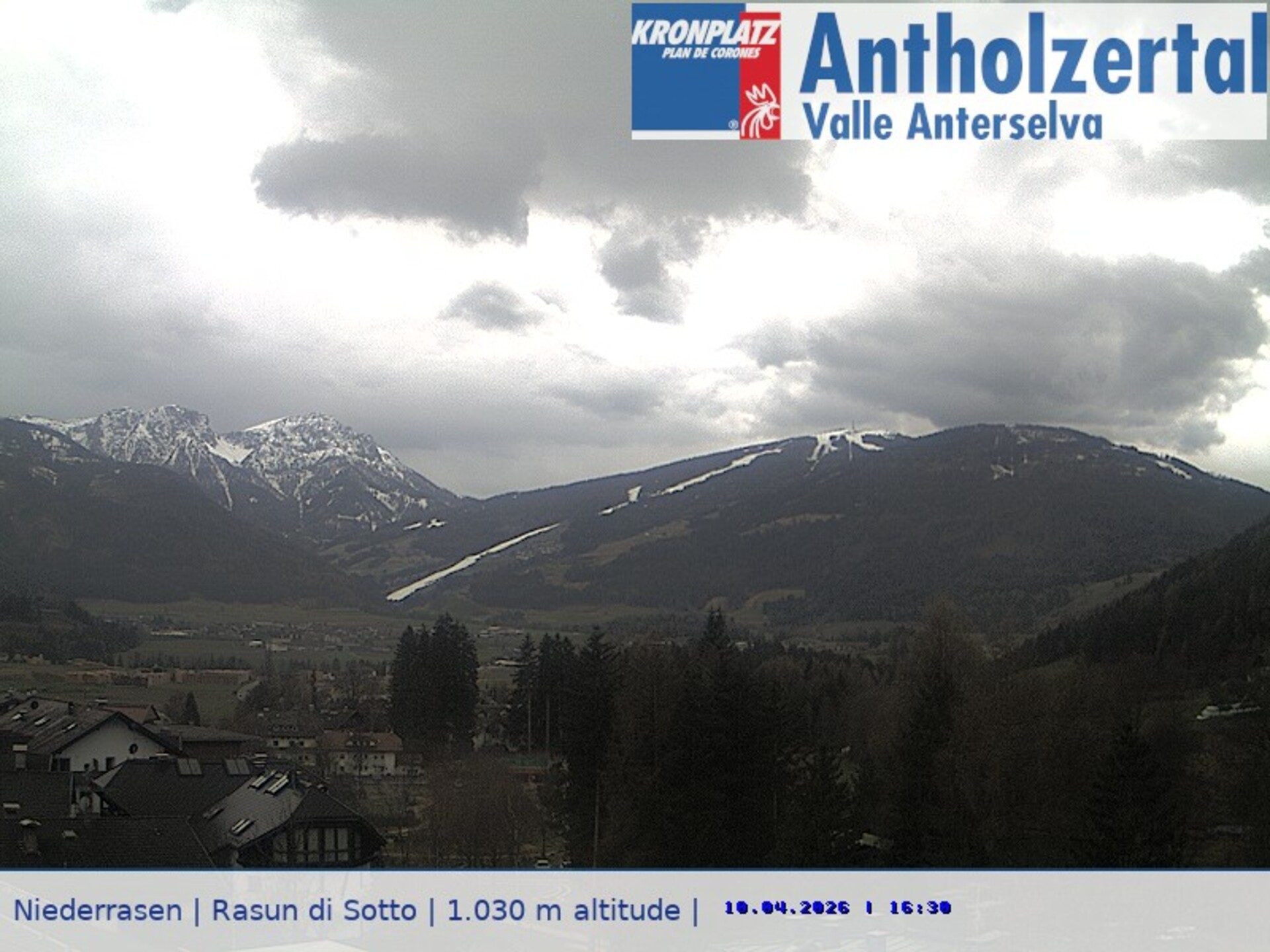 Archiv Foto Webcam Rasen-Antholz (Antholzertal, Südtirol)