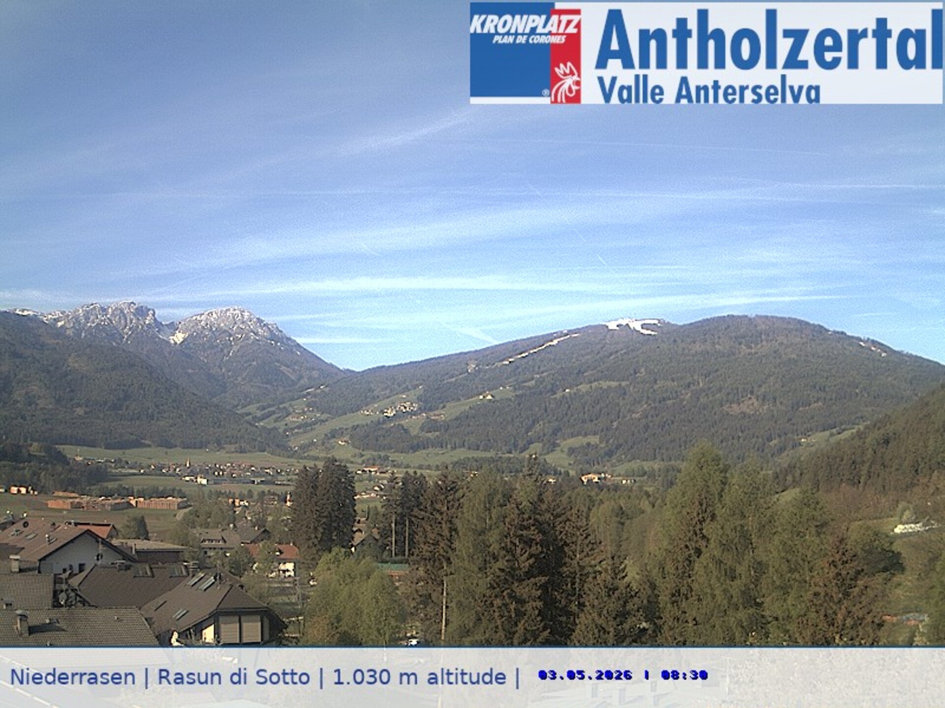 Archiv Foto Webcam Rasen-Antholz (Antholzertal, Südtirol)