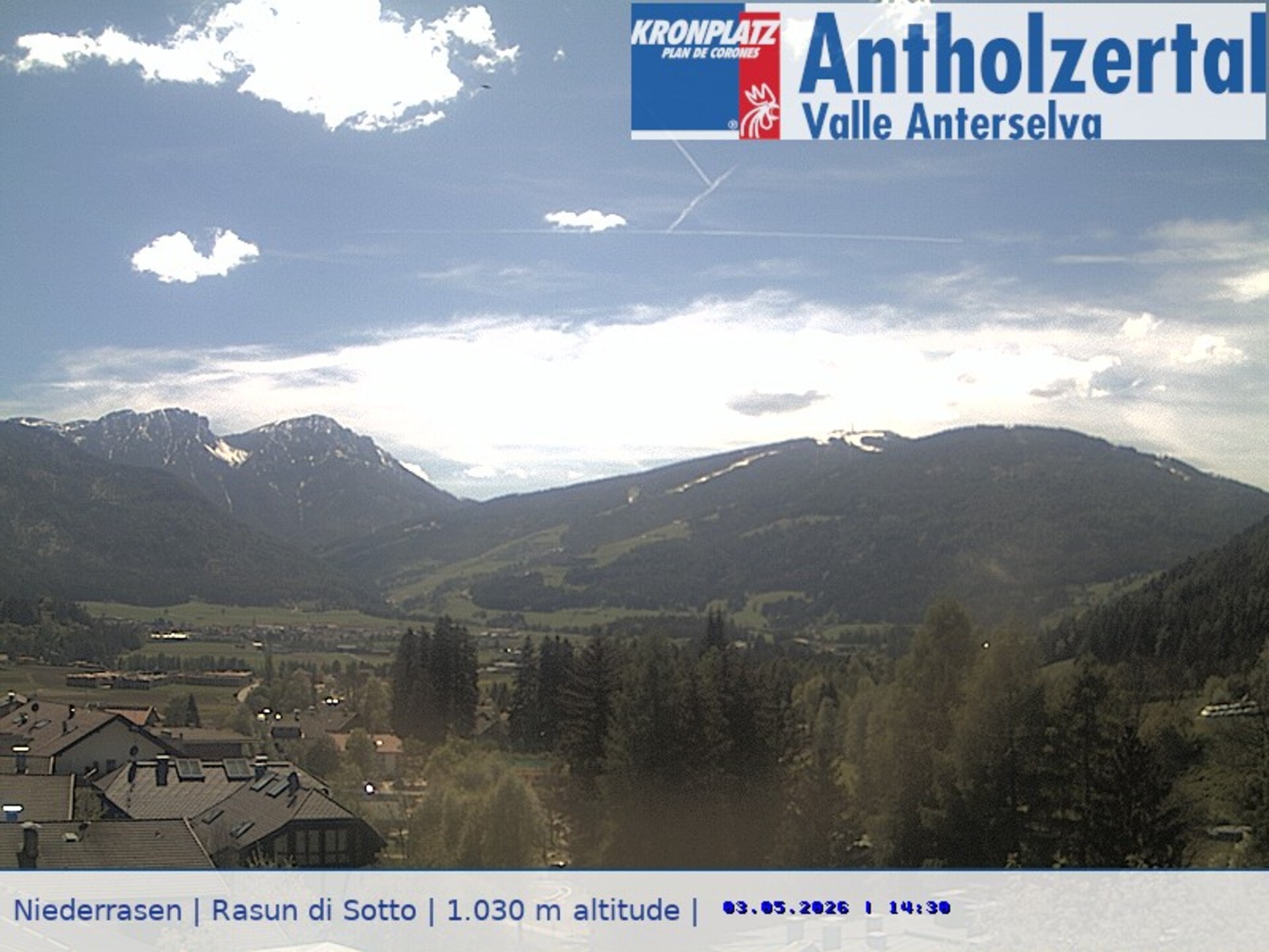 Archiv Foto Webcam Rasen-Antholz (Antholzertal, Südtirol)