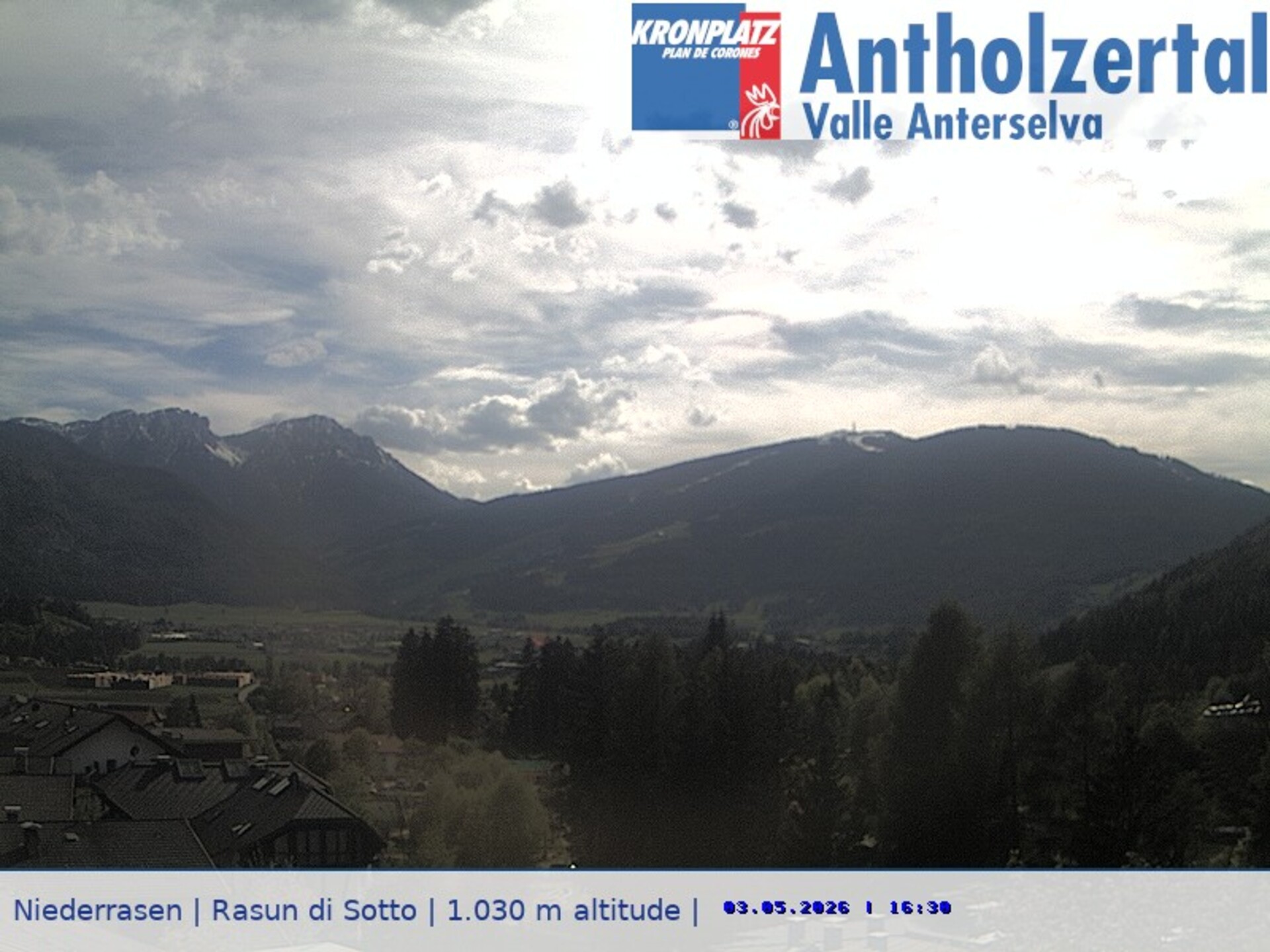 Archiv Foto Webcam Rasen-Antholz (Antholzertal, Südtirol)