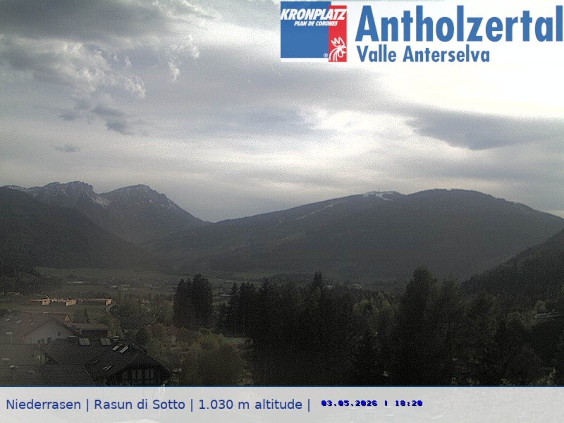 Archiv Foto Webcam Rasen-Antholz (Antholzertal, Südtirol)