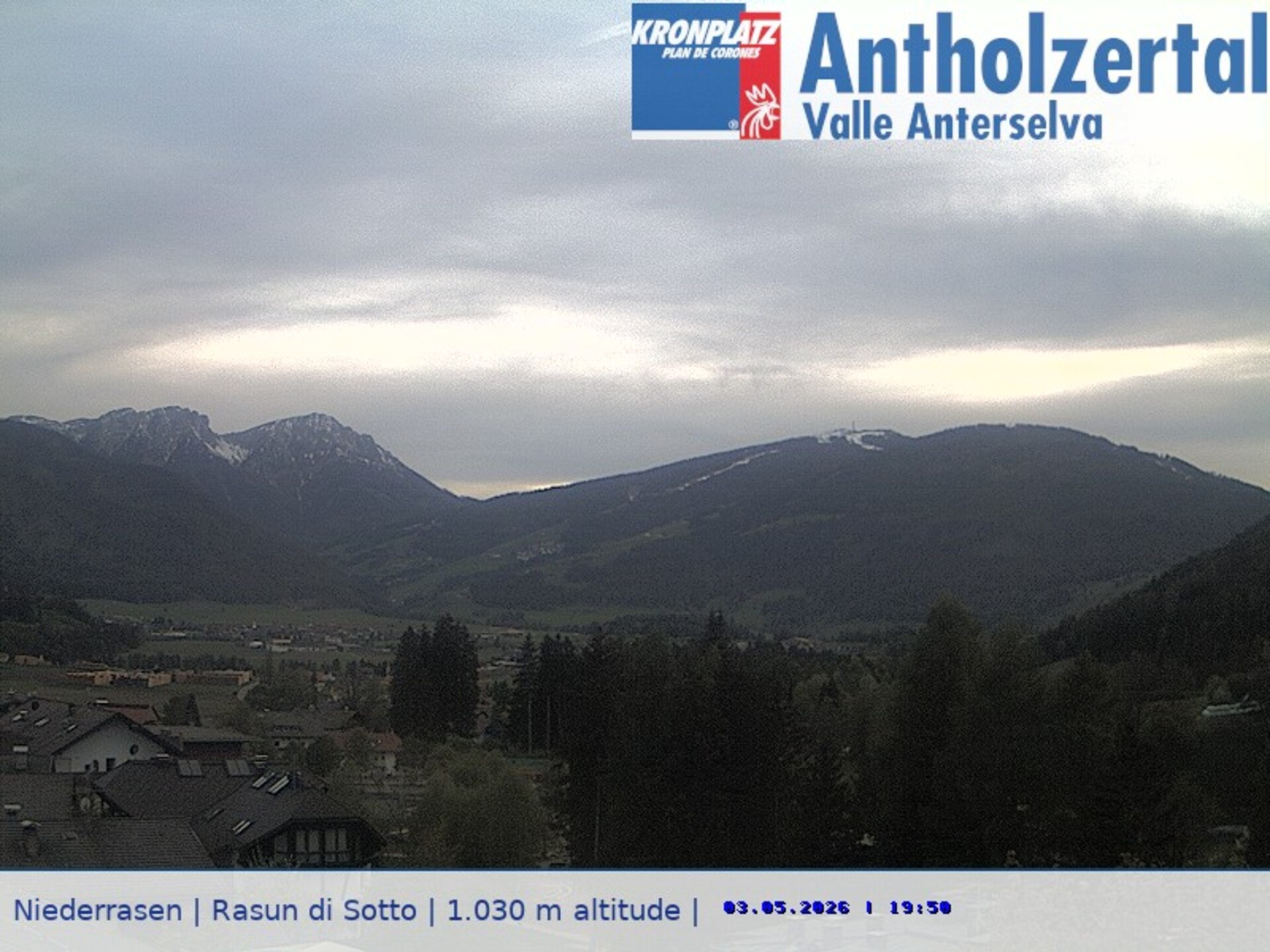 Archiv Foto Webcam Rasen-Antholz (Antholzertal, Südtirol)