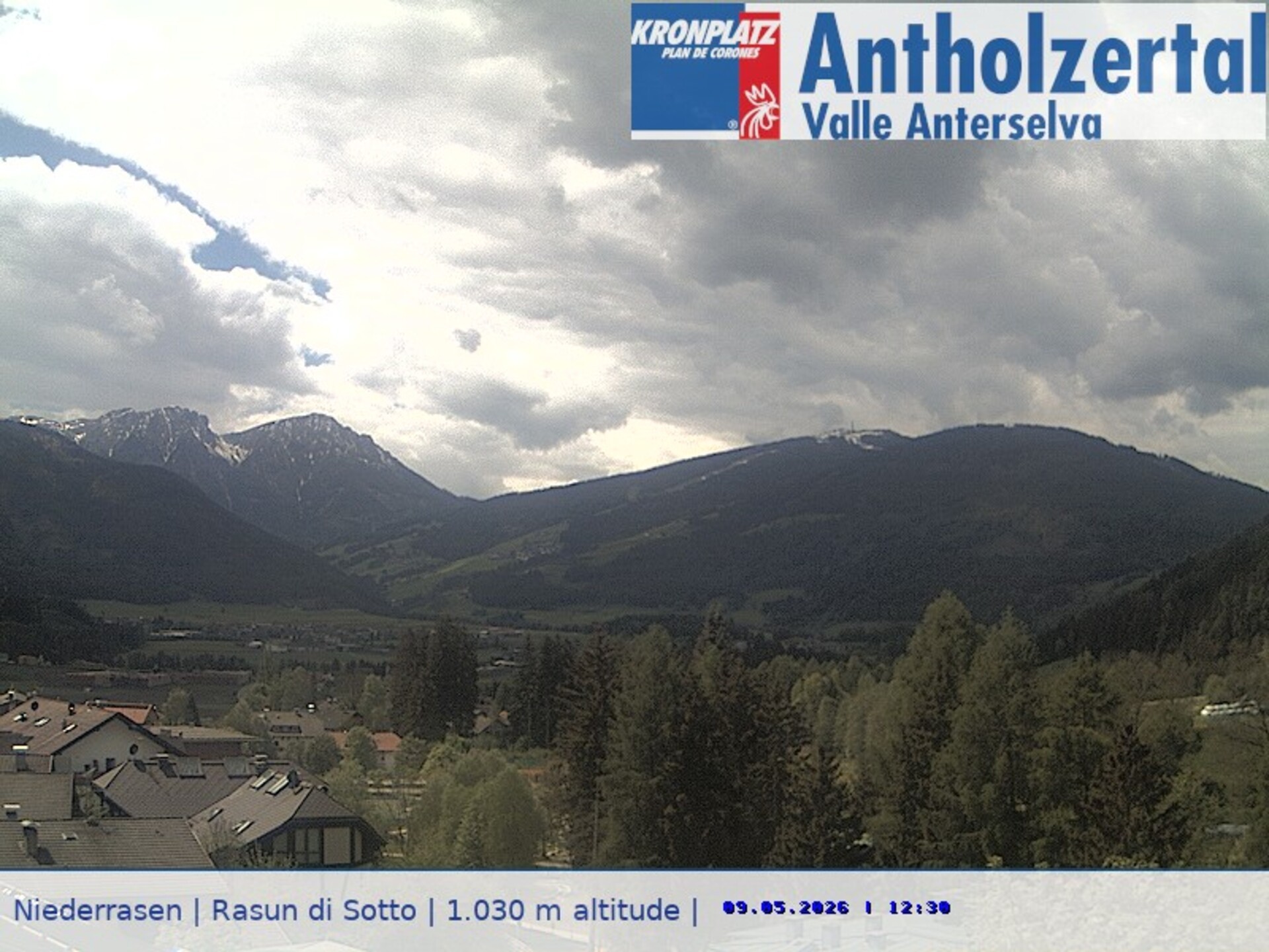 Archiv Foto Webcam Rasen-Antholz (Antholzertal, Südtirol)
