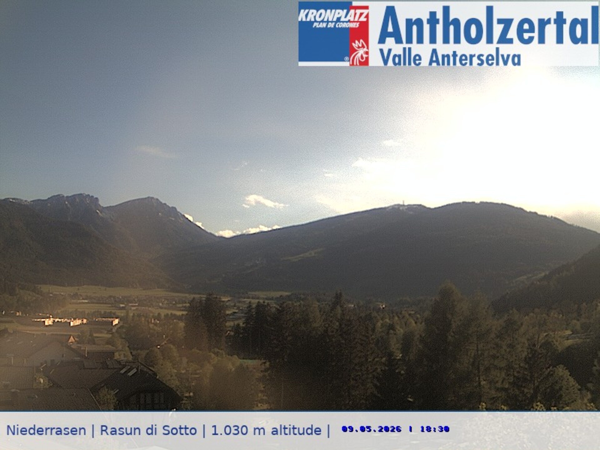 Archiv Foto Webcam Rasen-Antholz (Antholzertal, Südtirol)
