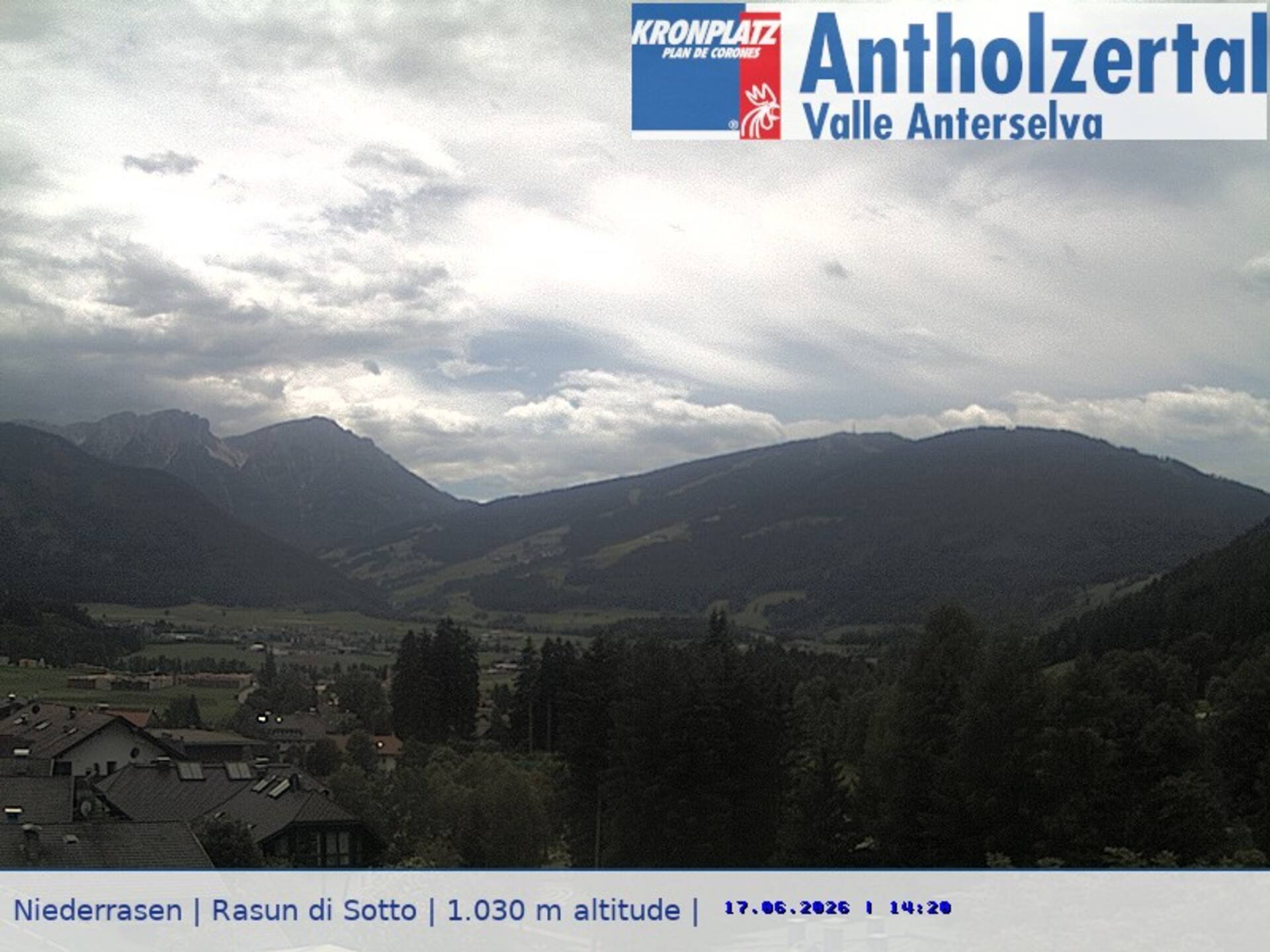 Archiv Foto Webcam Rasen-Antholz (Antholzertal, Südtirol)