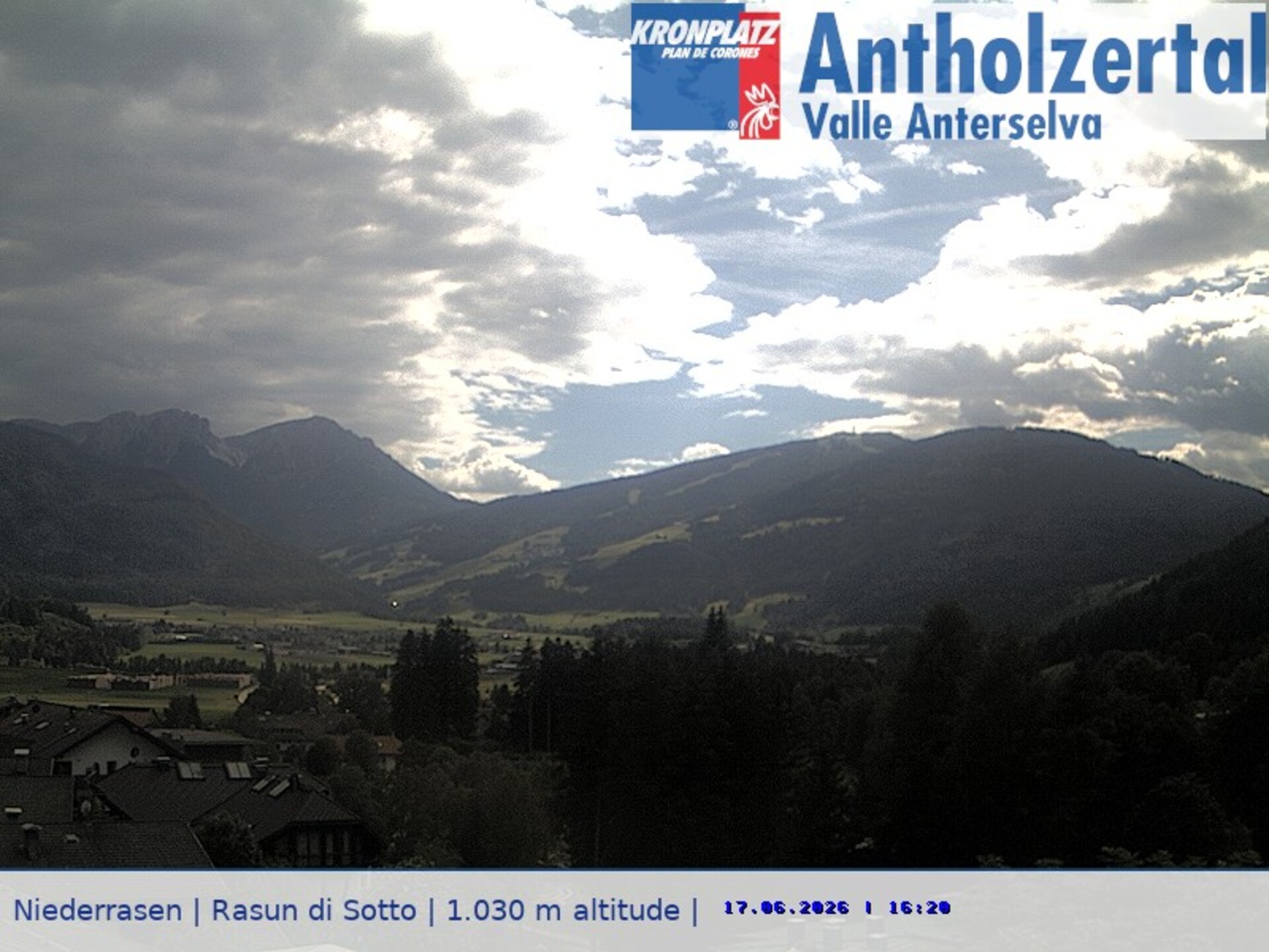 Archiv Foto Webcam Rasen-Antholz (Antholzertal, Südtirol)