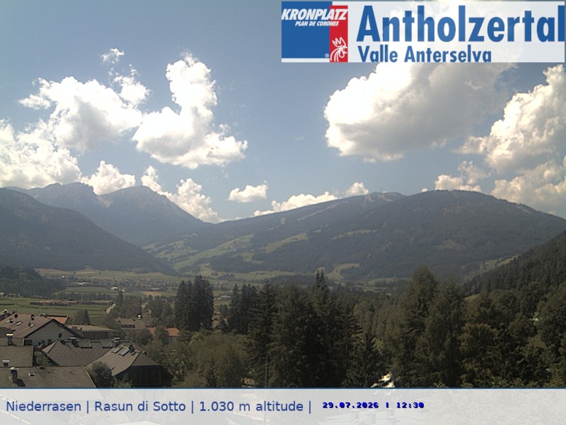 Archiv Foto Webcam Rasen-Antholz (Antholzertal, Südtirol)