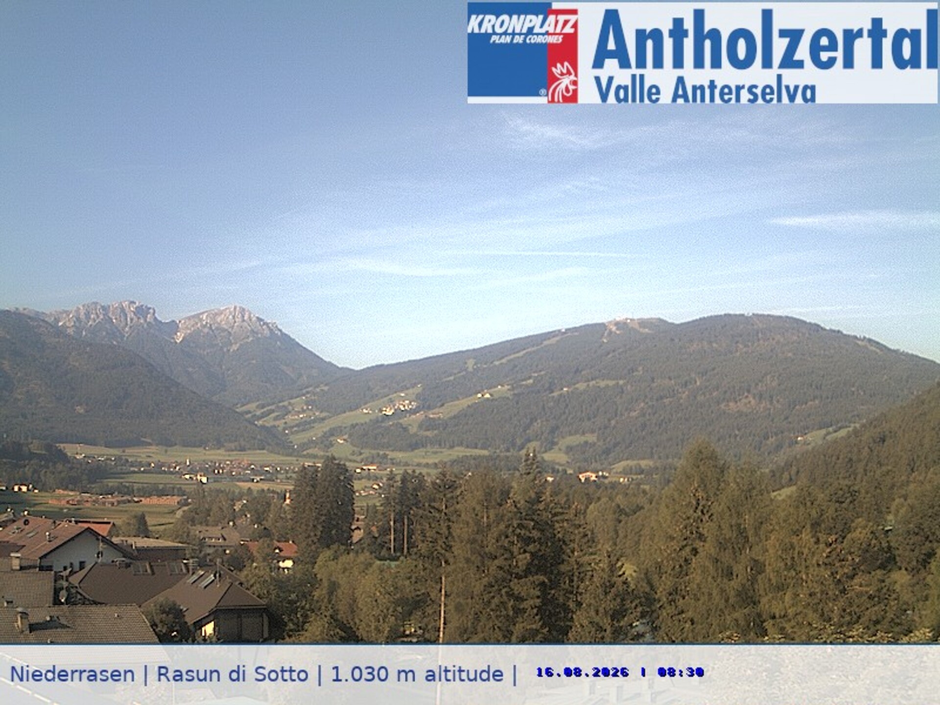 Archiv Foto Webcam Rasen-Antholz (Antholzertal, Südtirol)