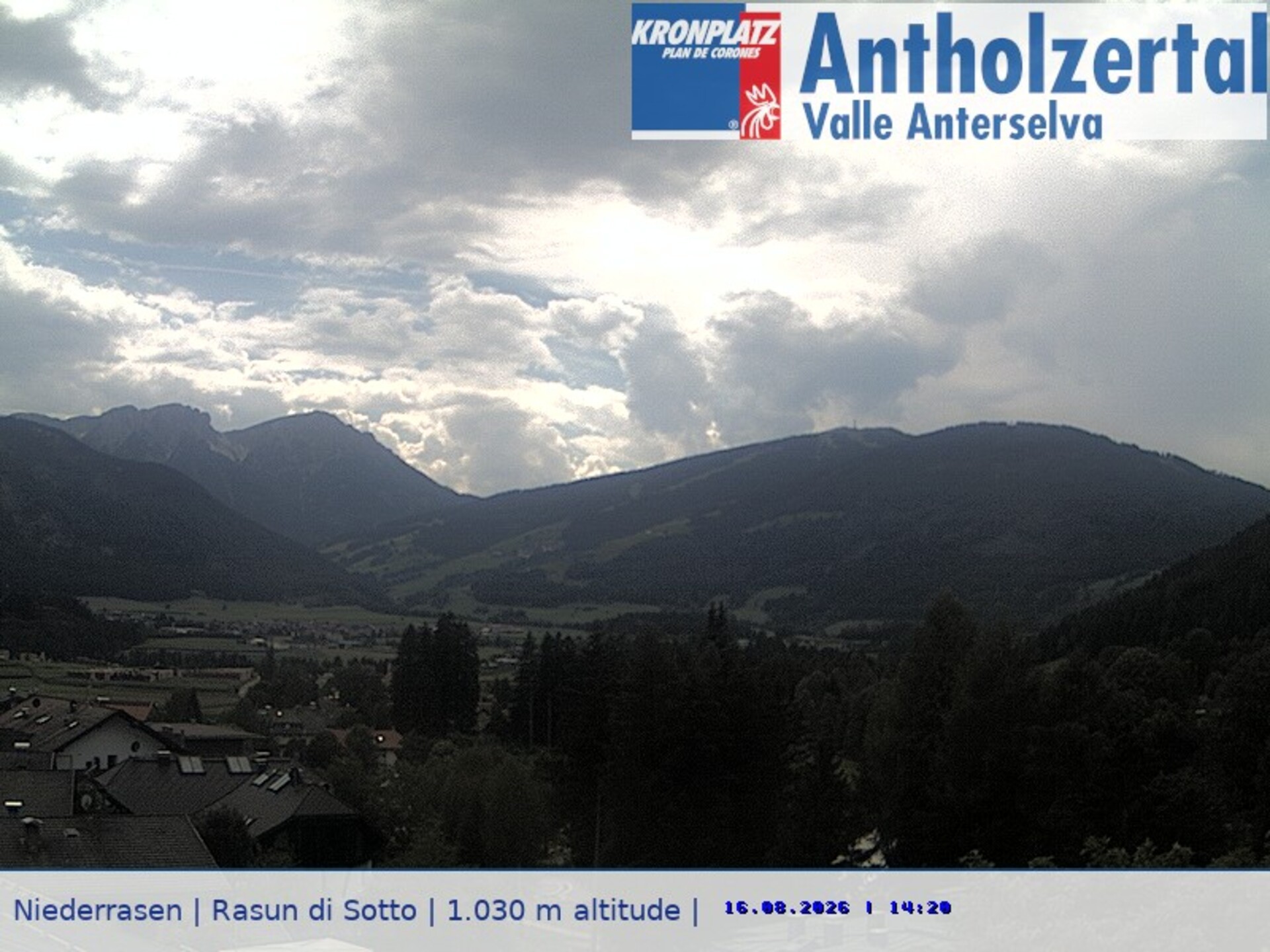 Archiv Foto Webcam Rasen-Antholz (Antholzertal, Südtirol)