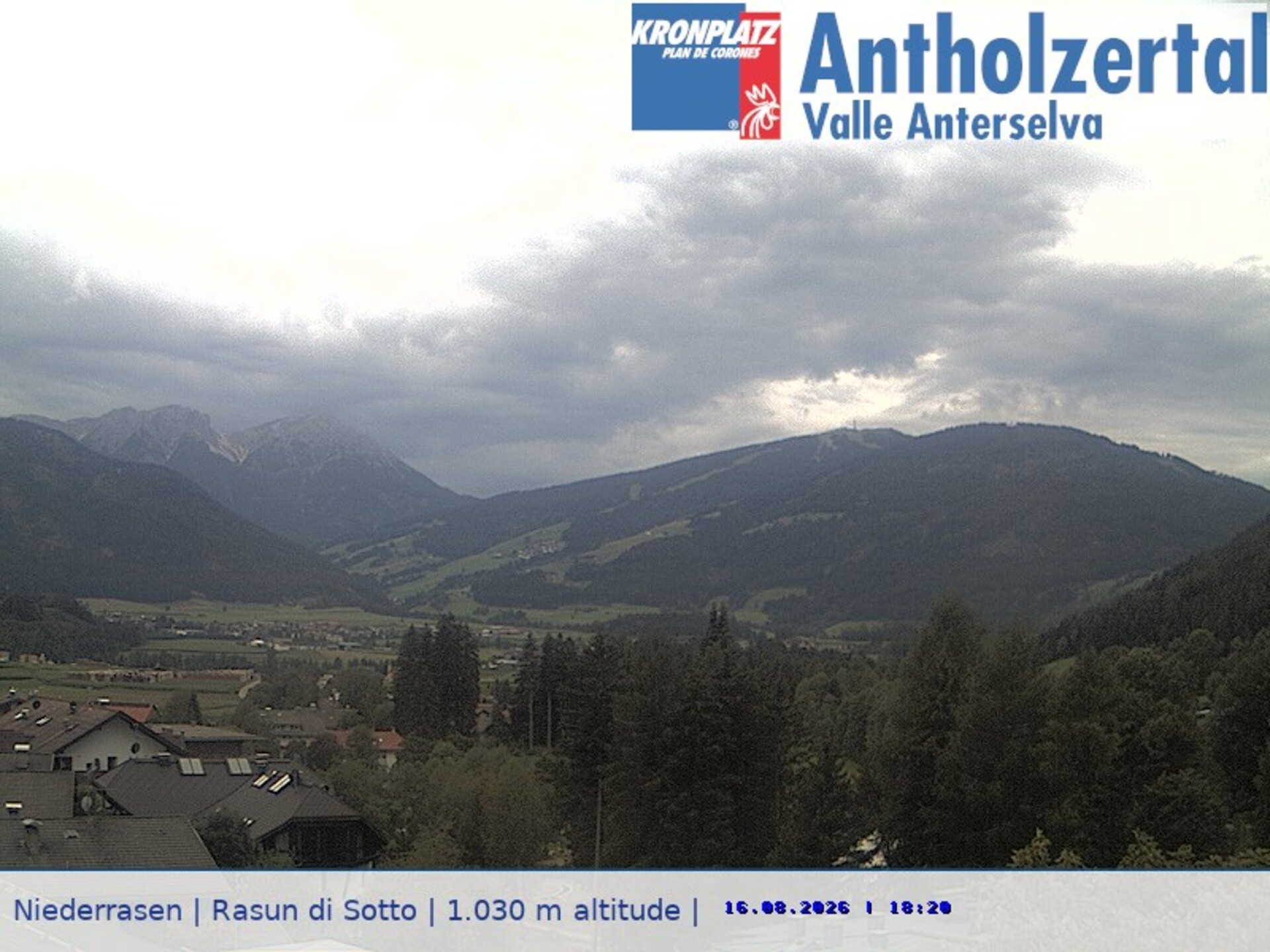 Archiv Foto Webcam Rasen-Antholz (Antholzertal, Südtirol)