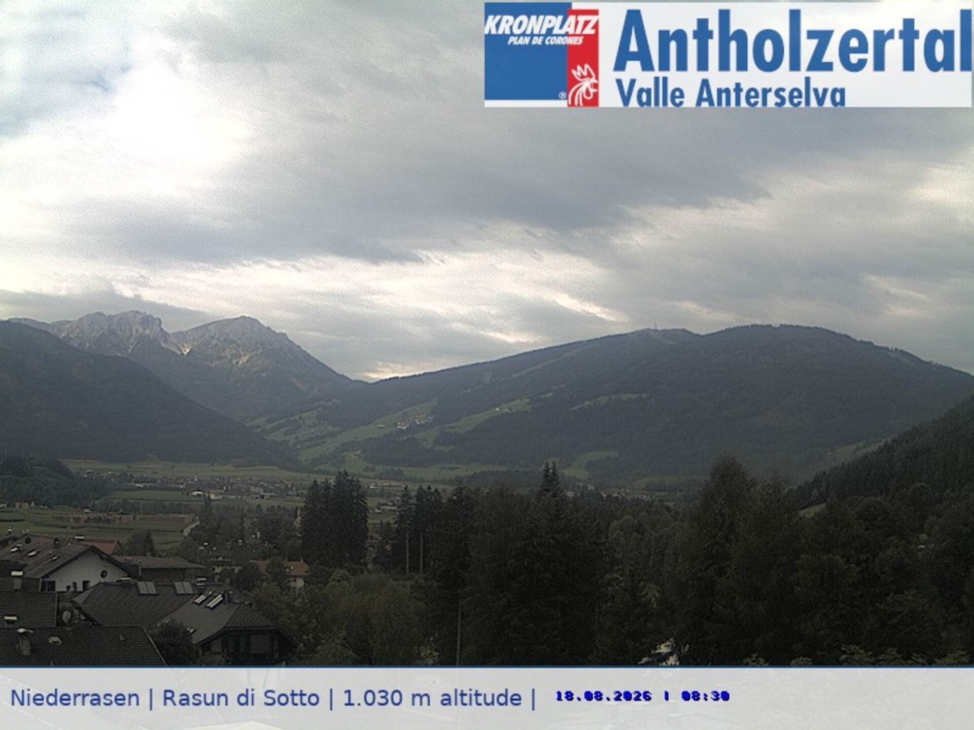 Archiv Foto Webcam Rasen-Antholz (Antholzertal, Südtirol)