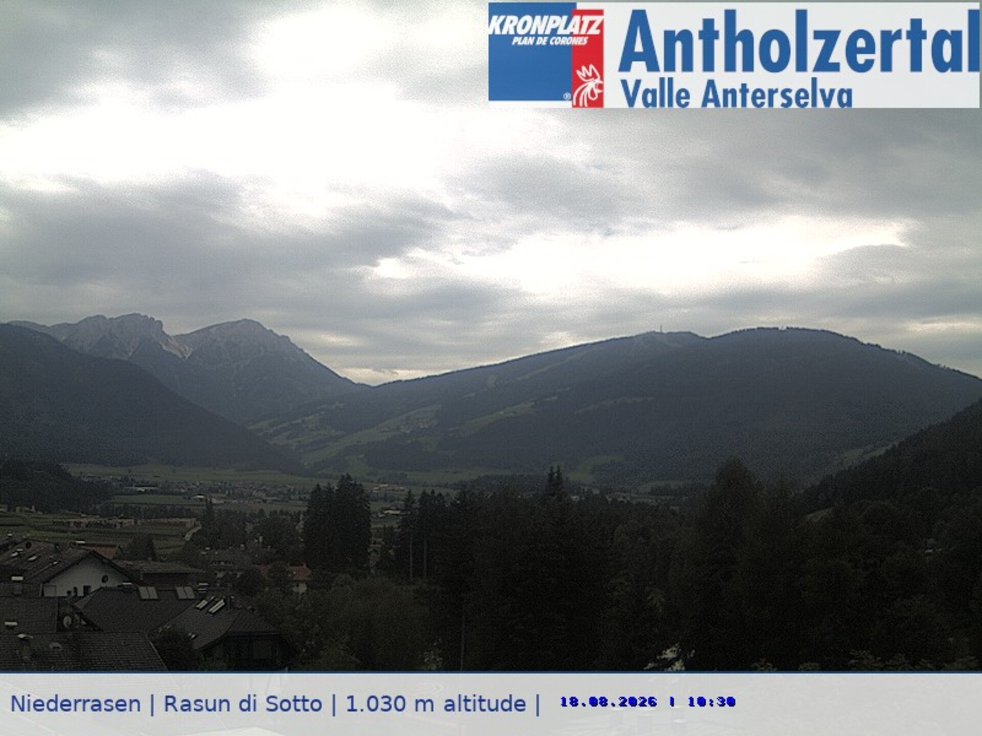 Archiv Foto Webcam Rasen-Antholz (Antholzertal, Südtirol)