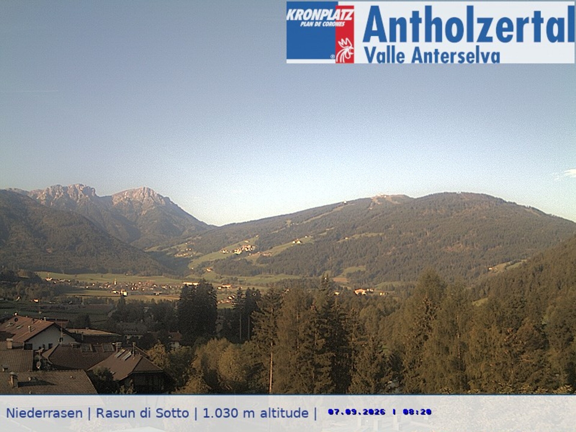 Archiv Foto Webcam Rasen-Antholz (Antholzertal, Südtirol)
