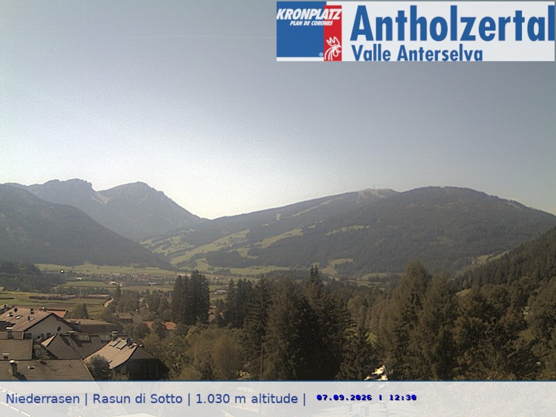 Archiv Foto Webcam Rasen-Antholz (Antholzertal, Südtirol)