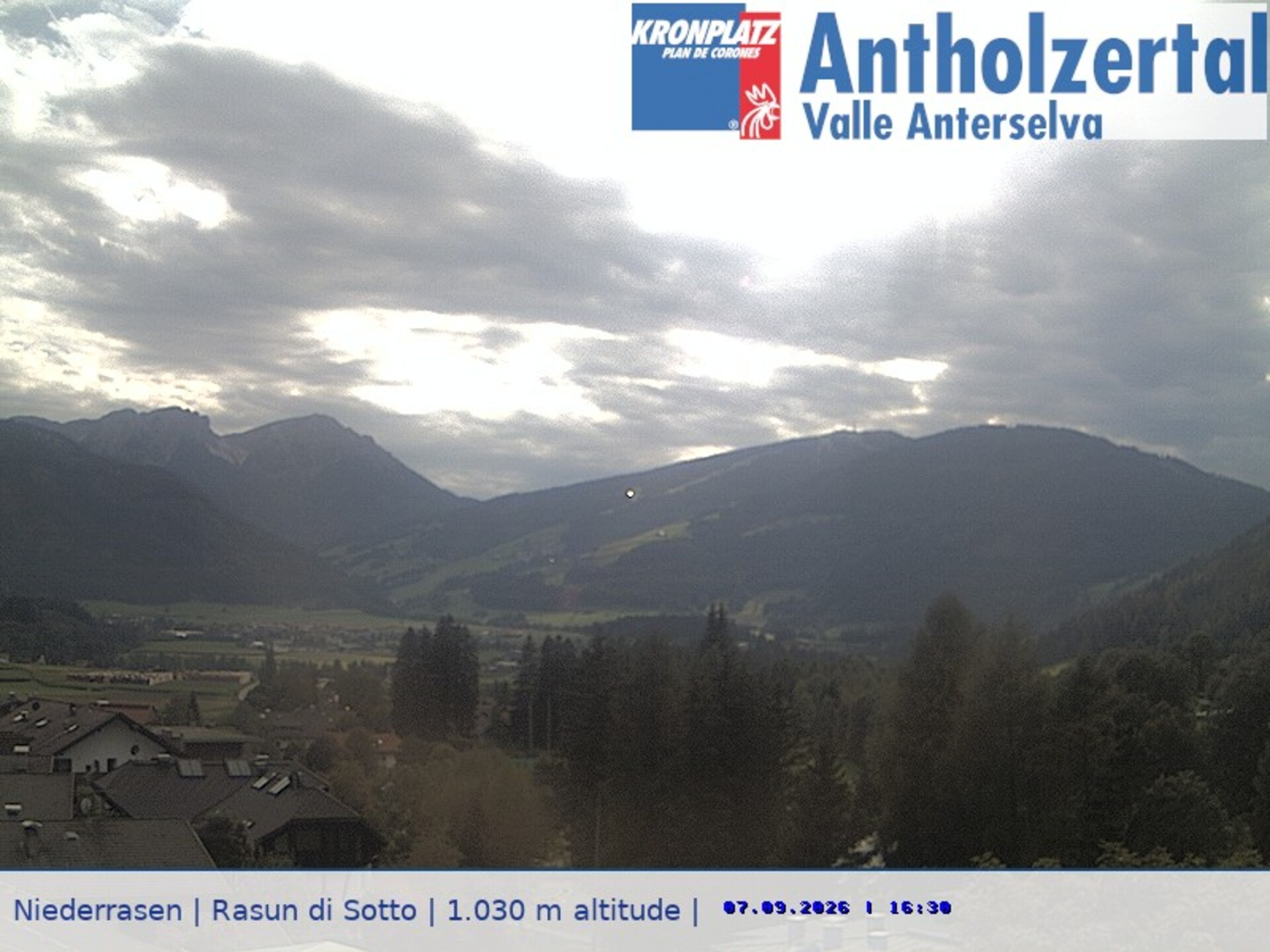 Archiv Foto Webcam Rasen-Antholz (Antholzertal, Südtirol)