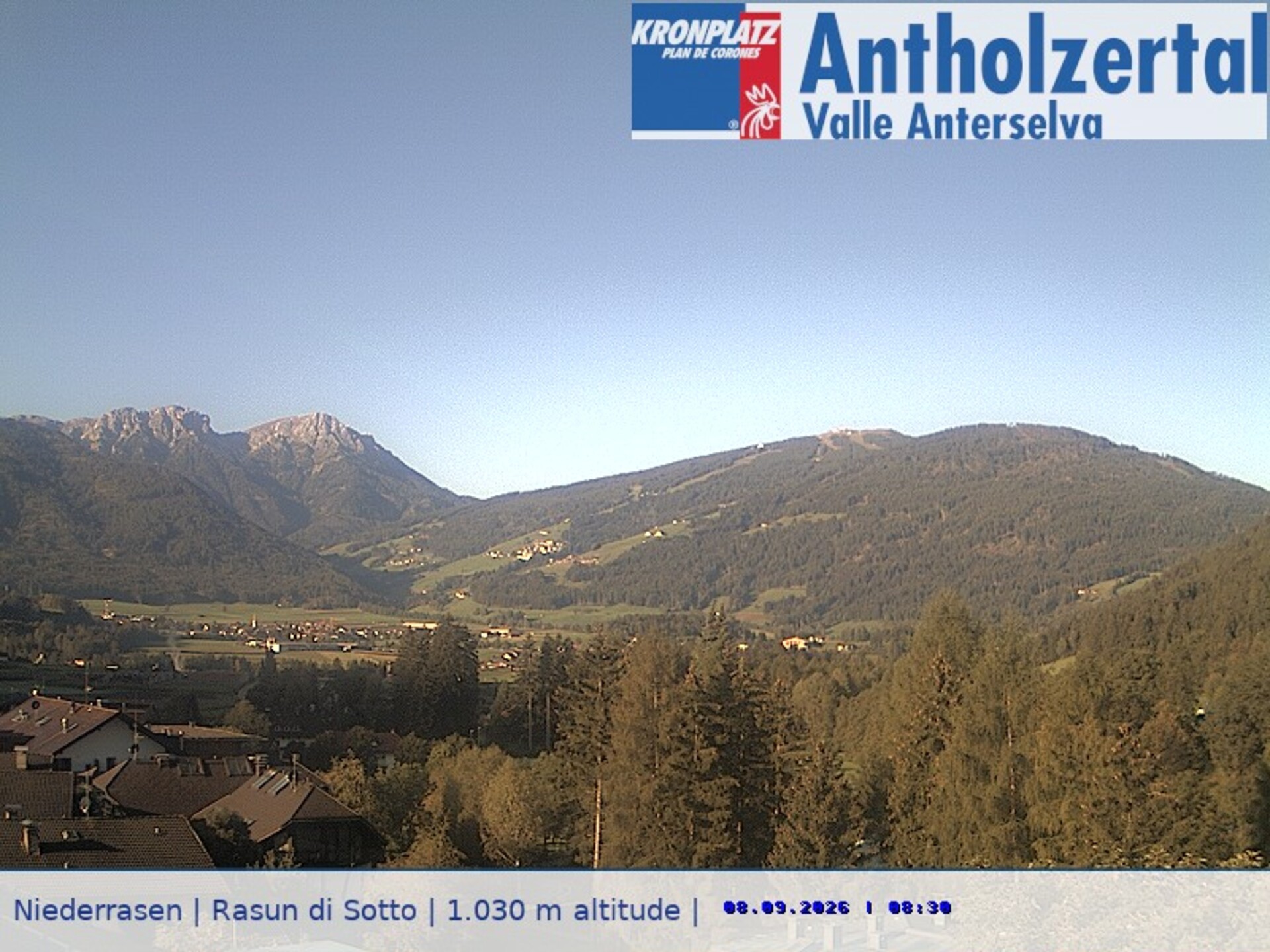 Archiv Foto Webcam Rasen-Antholz (Antholzertal, Südtirol)