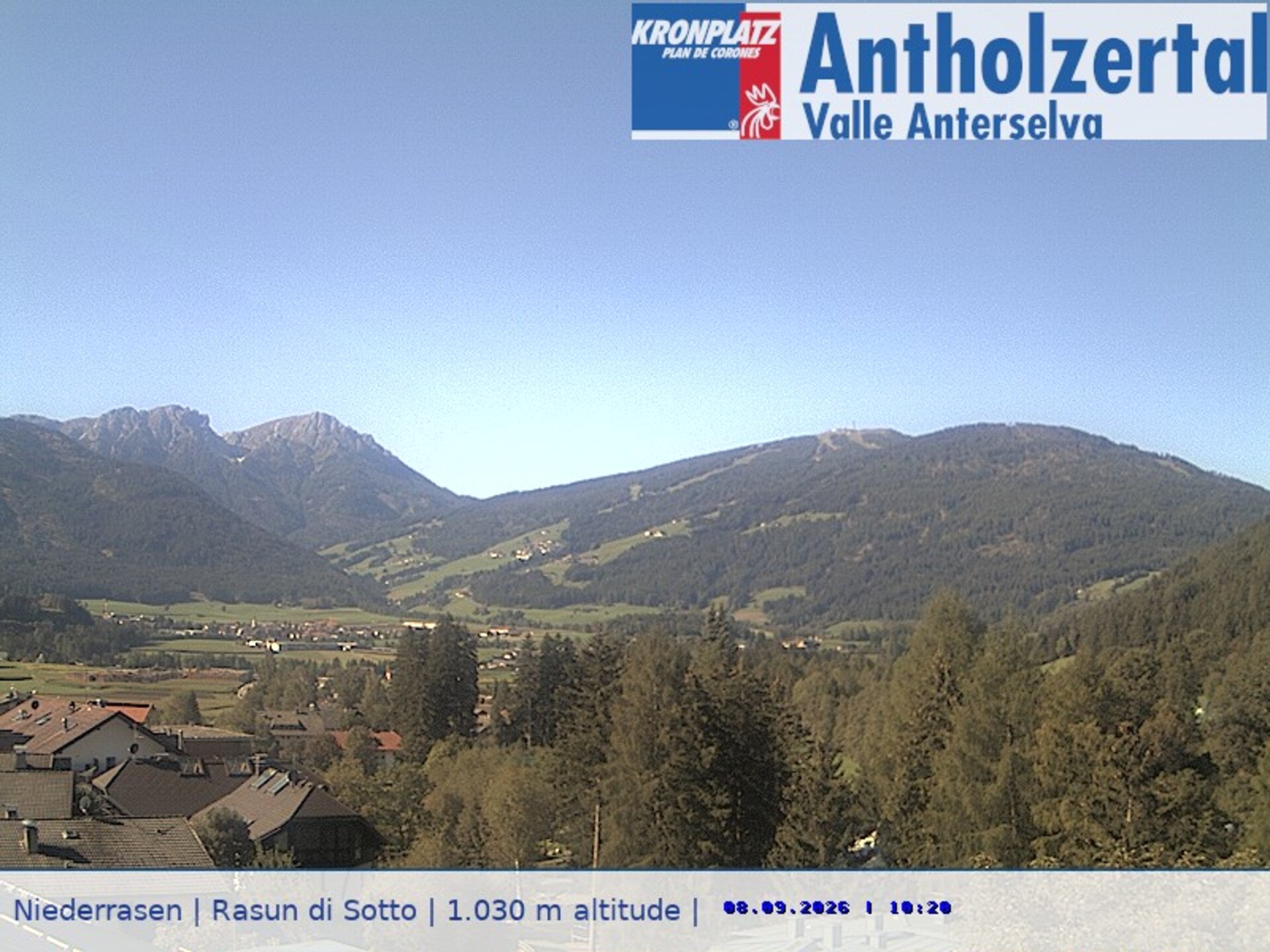 Archiv Foto Webcam Rasen-Antholz (Antholzertal, Südtirol)