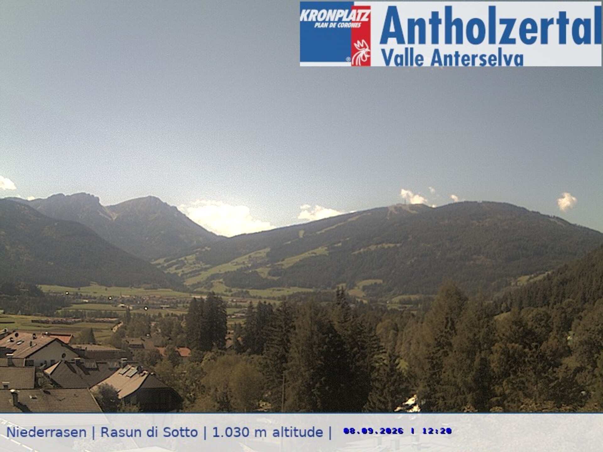 Archiv Foto Webcam Rasen-Antholz (Antholzertal, Südtirol)