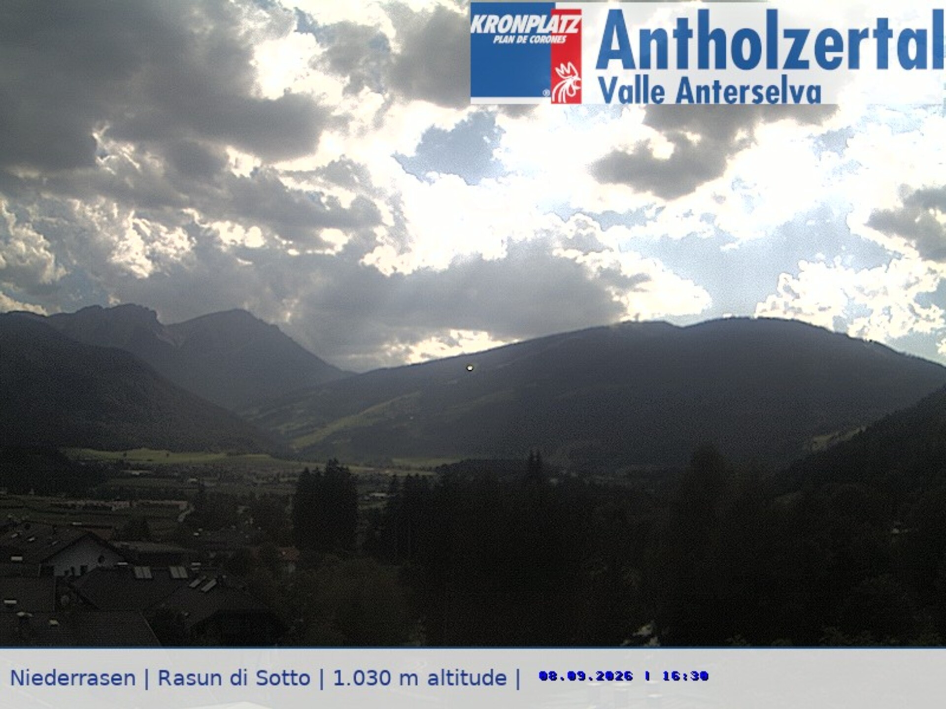 Archiv Foto Webcam Rasen-Antholz (Antholzertal, Südtirol)