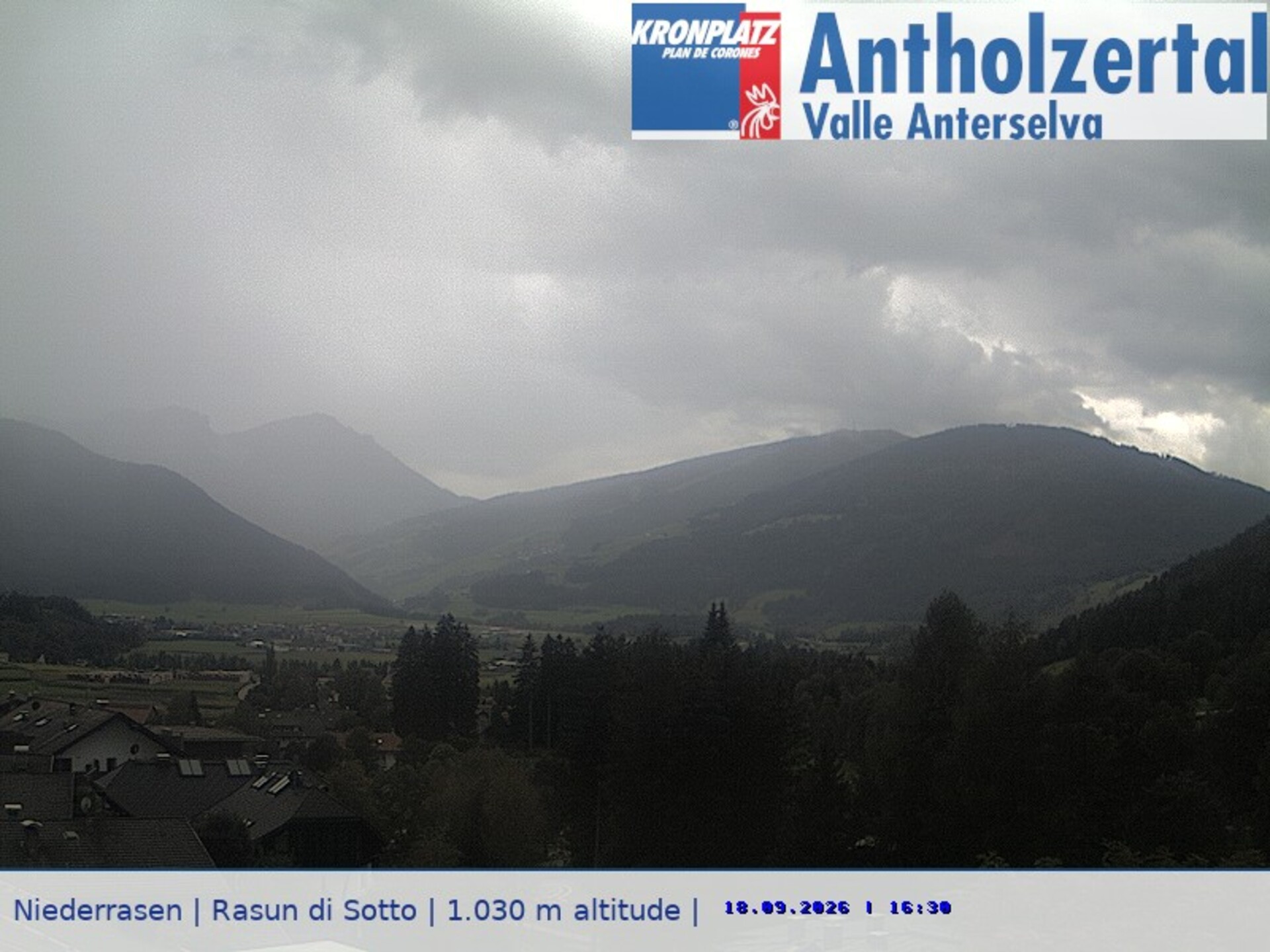 Archiv Foto Webcam Rasen-Antholz (Antholzertal, Südtirol)