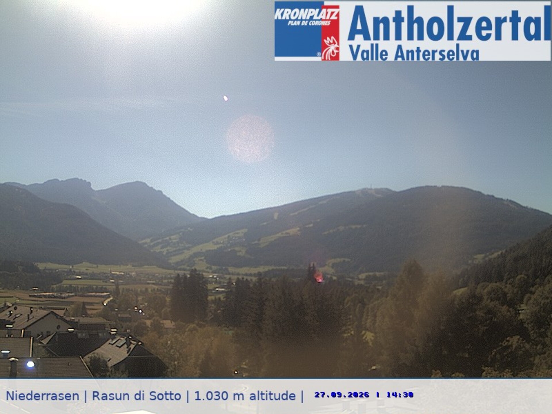 Archiv Foto Webcam Rasen-Antholz (Antholzertal, Südtirol)