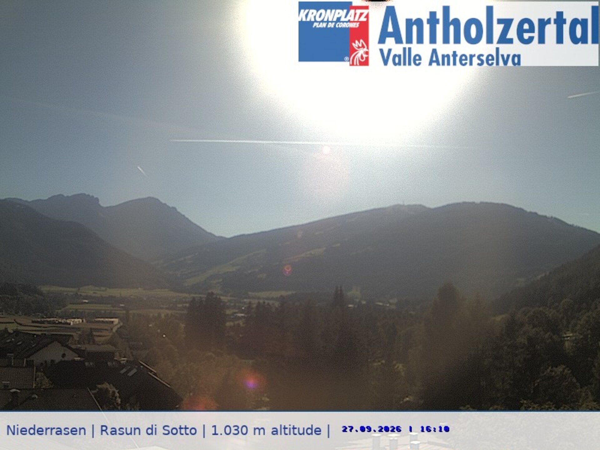 Archiv Foto Webcam Rasen-Antholz (Antholzertal, Südtirol)