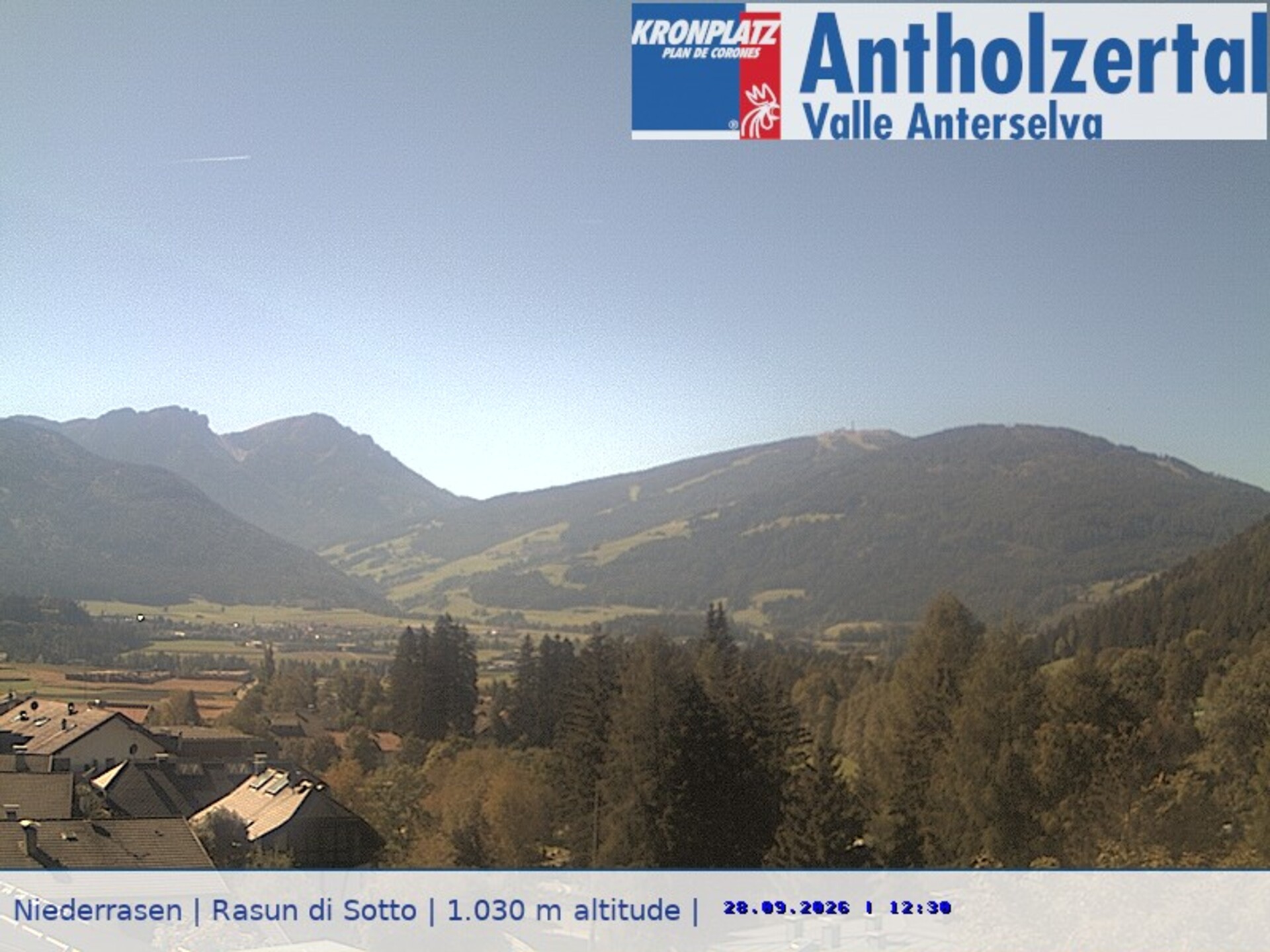 Archiv Foto Webcam Rasen-Antholz (Antholzertal, Südtirol)