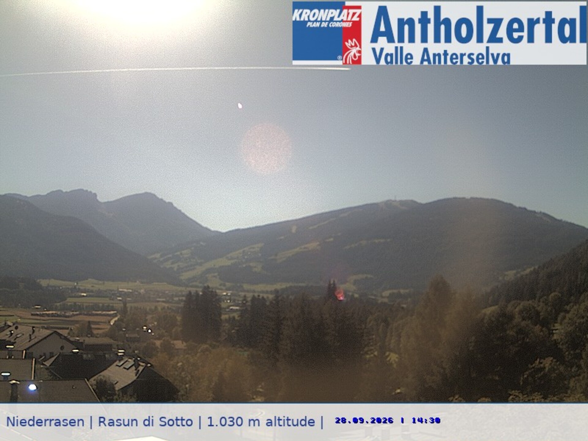 Archiv Foto Webcam Rasen-Antholz (Antholzertal, Südtirol)