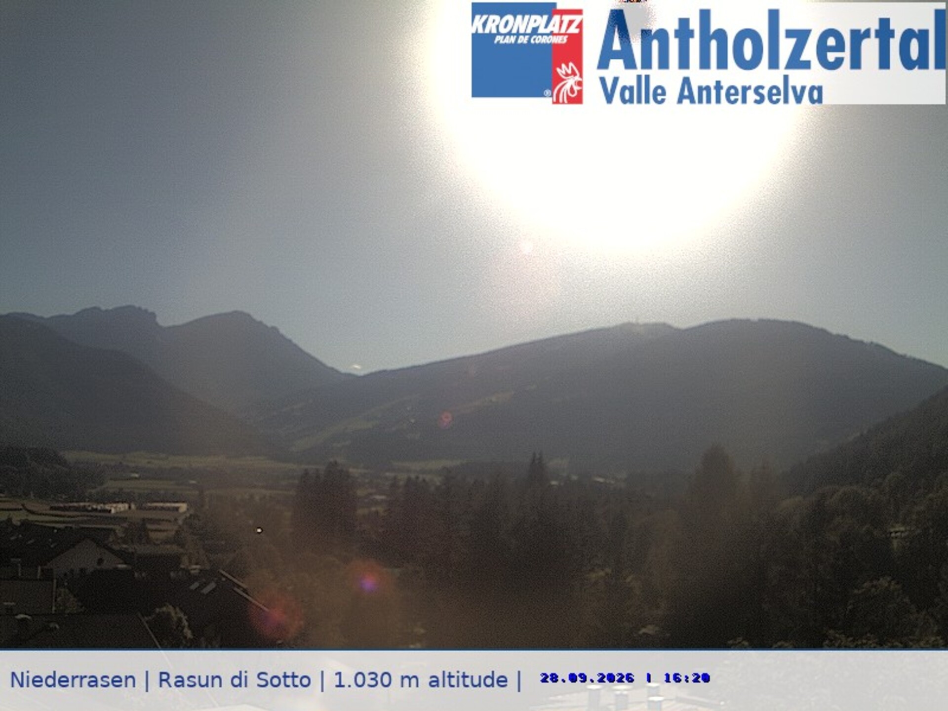 Archiv Foto Webcam Rasen-Antholz (Antholzertal, Südtirol)
