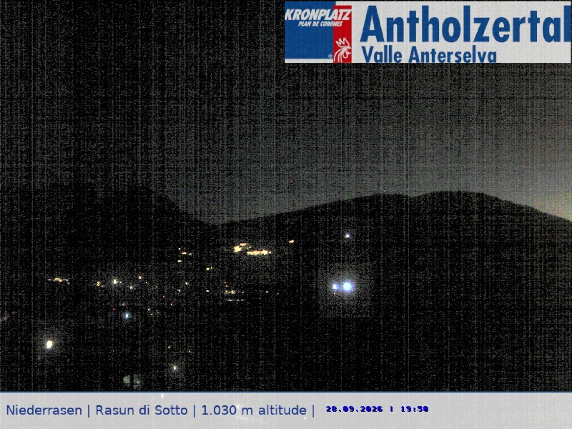 Archiv Foto Webcam Rasen-Antholz (Antholzertal, Südtirol)