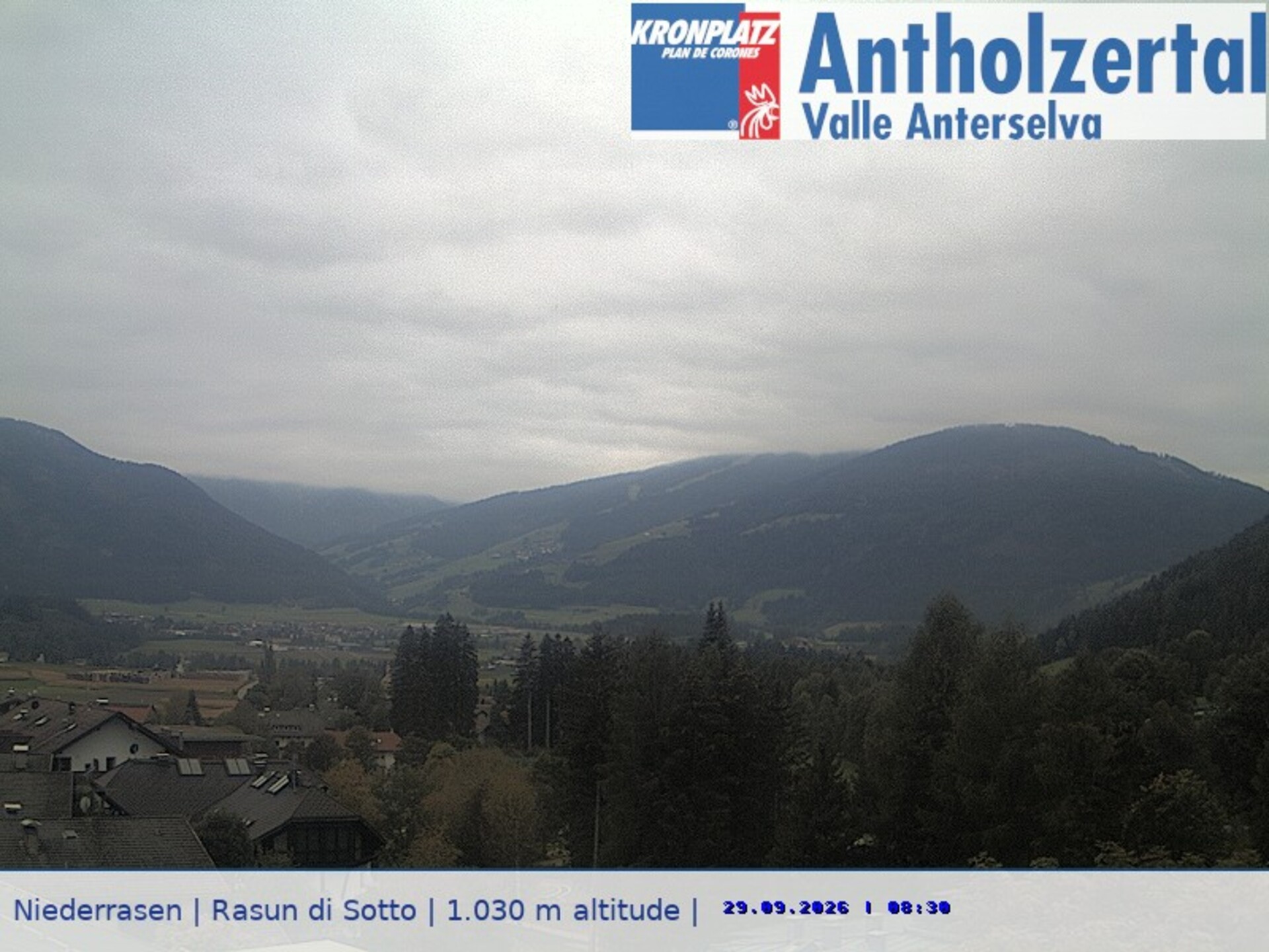 Archiv Foto Webcam Rasen-Antholz (Antholzertal, Südtirol)