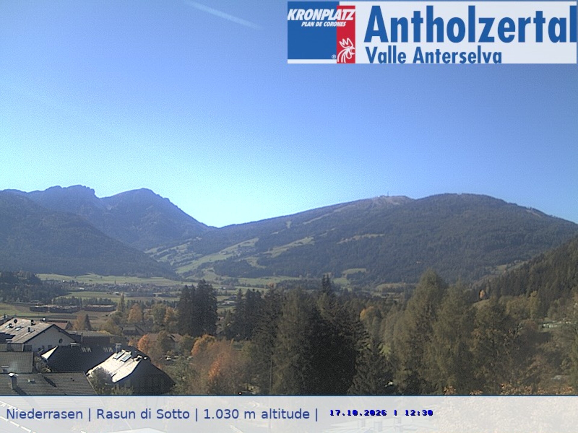 Archiv Foto Webcam Rasen-Antholz (Antholzertal, Südtirol)