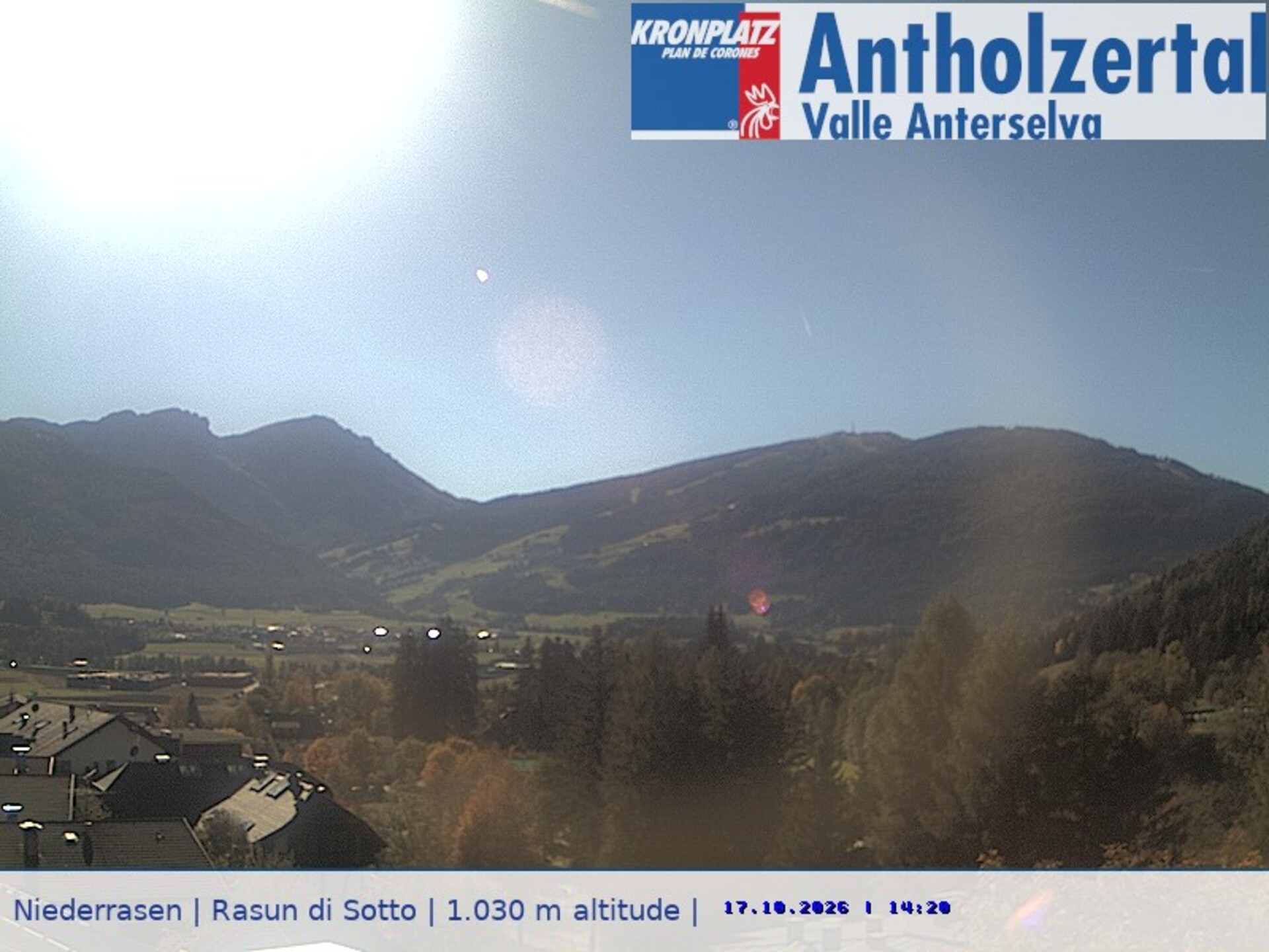 Archiv Foto Webcam Rasen-Antholz (Antholzertal, Südtirol)